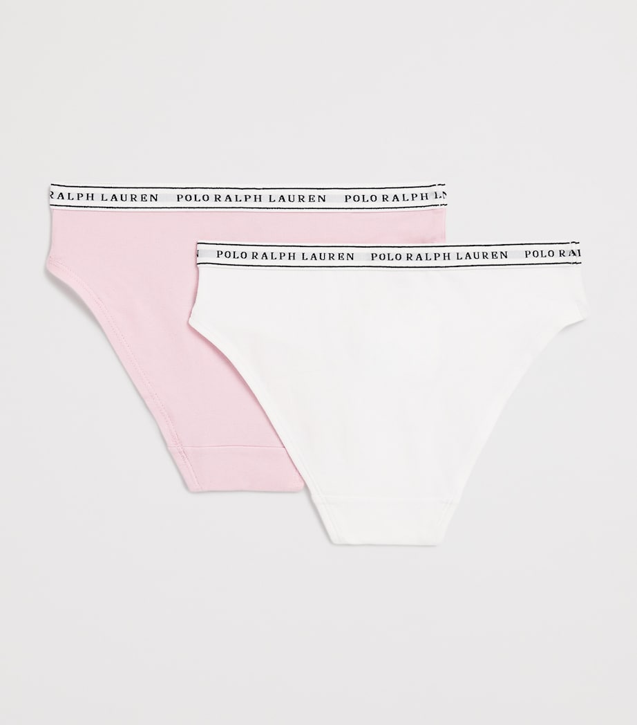 Pack of 2 Stretch-Cotton Briefs (7-14 Years) 1WHITE Image 2