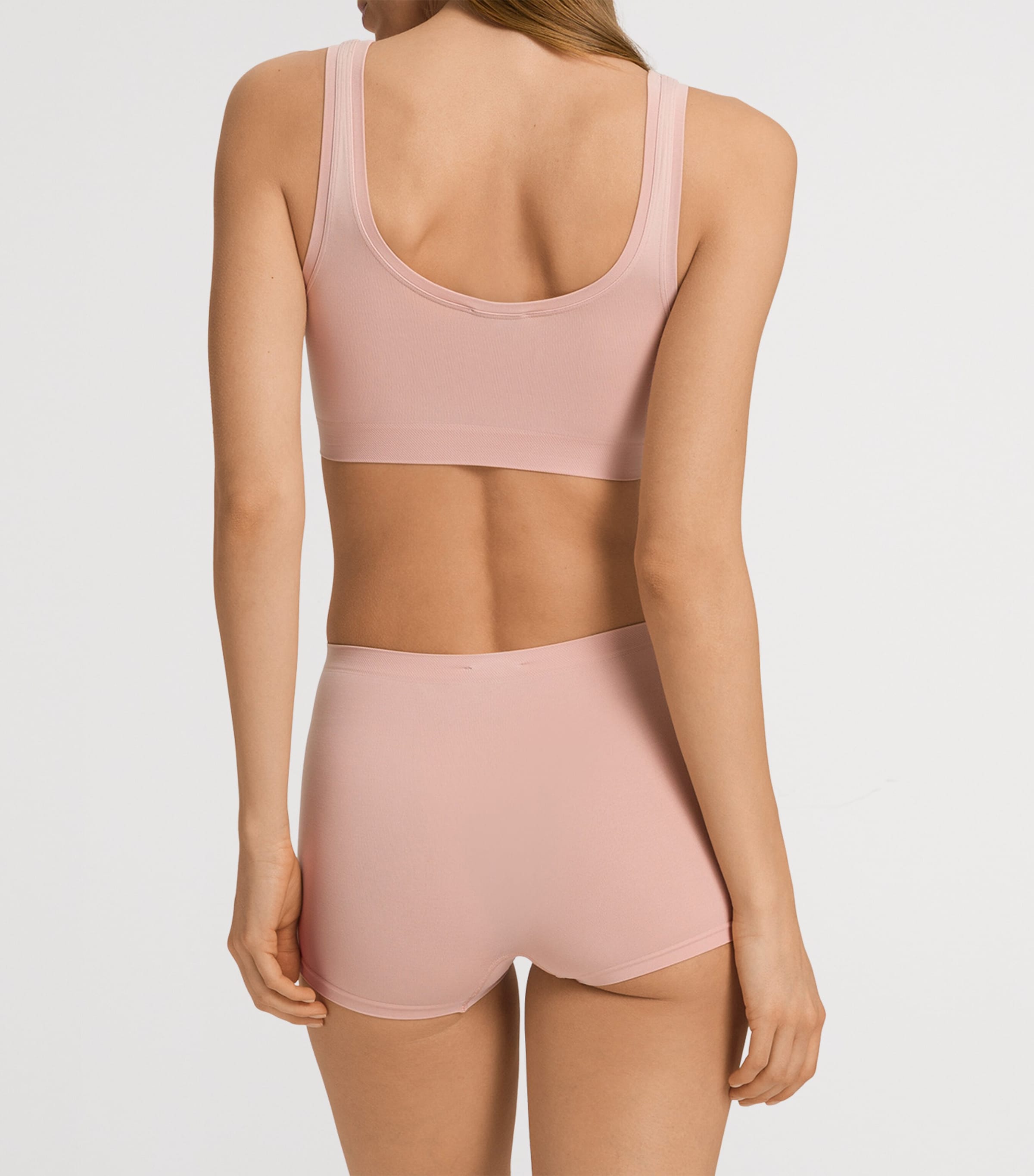 Touch Feeling Crop Top PINK/ROSE Image 4