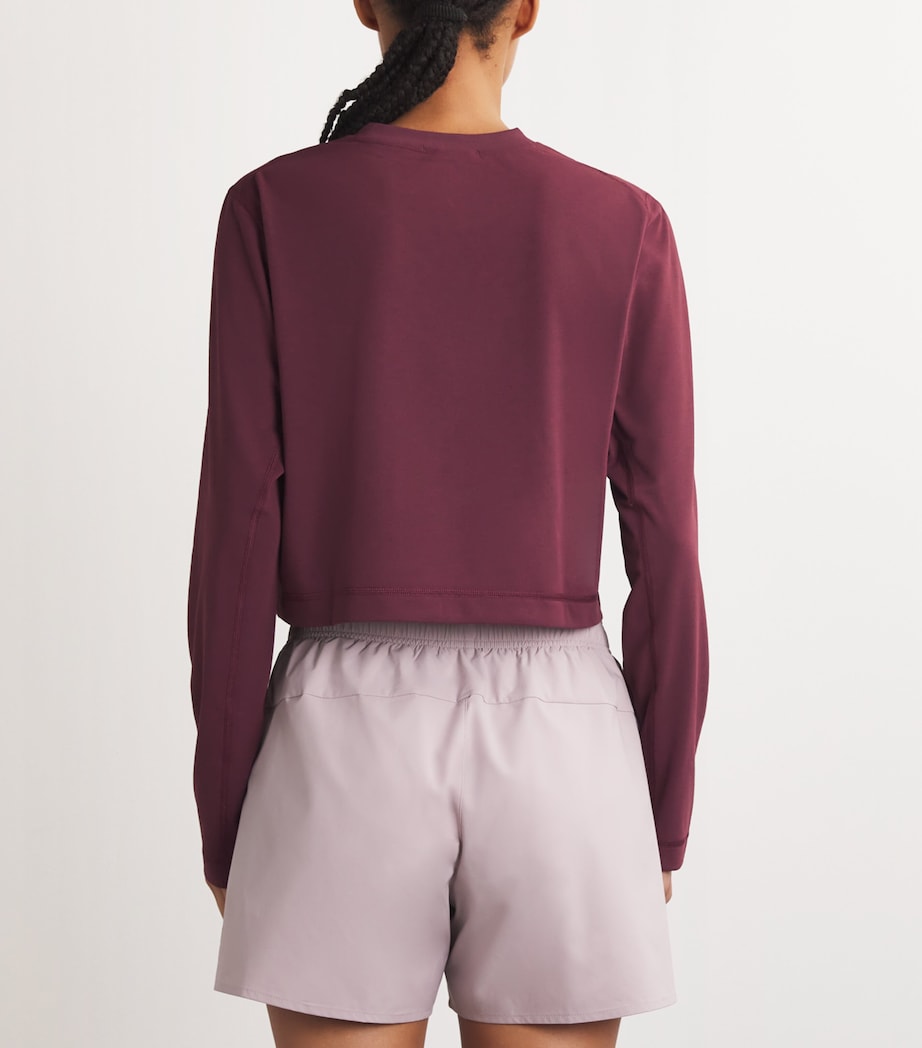 Active Long-T Top MULBERRY Image 4