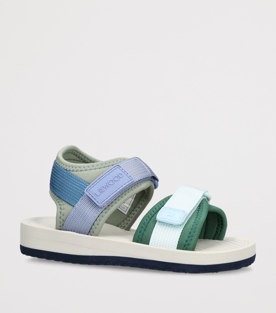 Liewood Monty Sandals Green Comb Image 3
