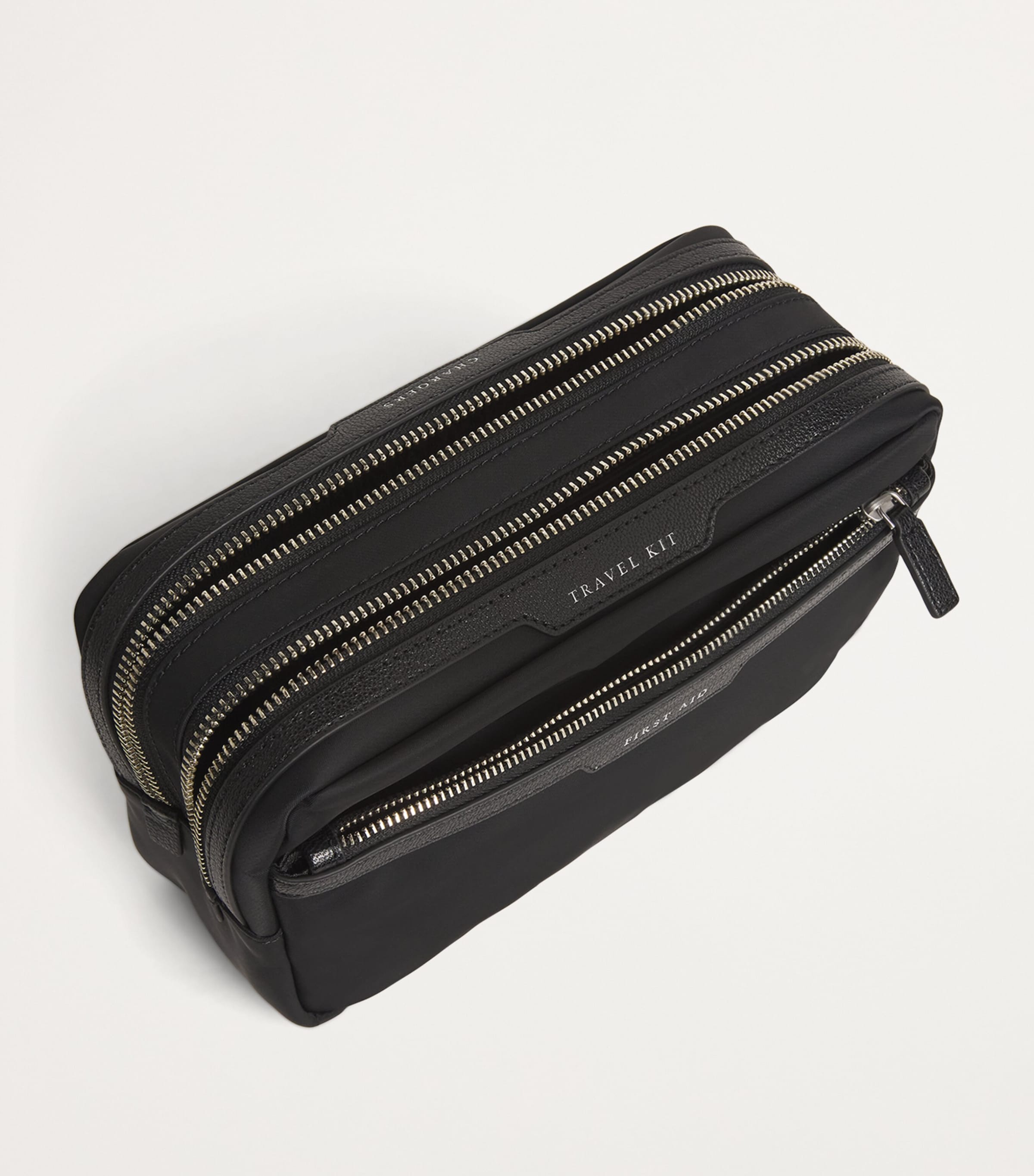 関税なし☆ANYA HINDMARCH Nylon Hair Kit Travel Pouch Logo Hair Kit Travel Pouch | Anya Hindmarch US