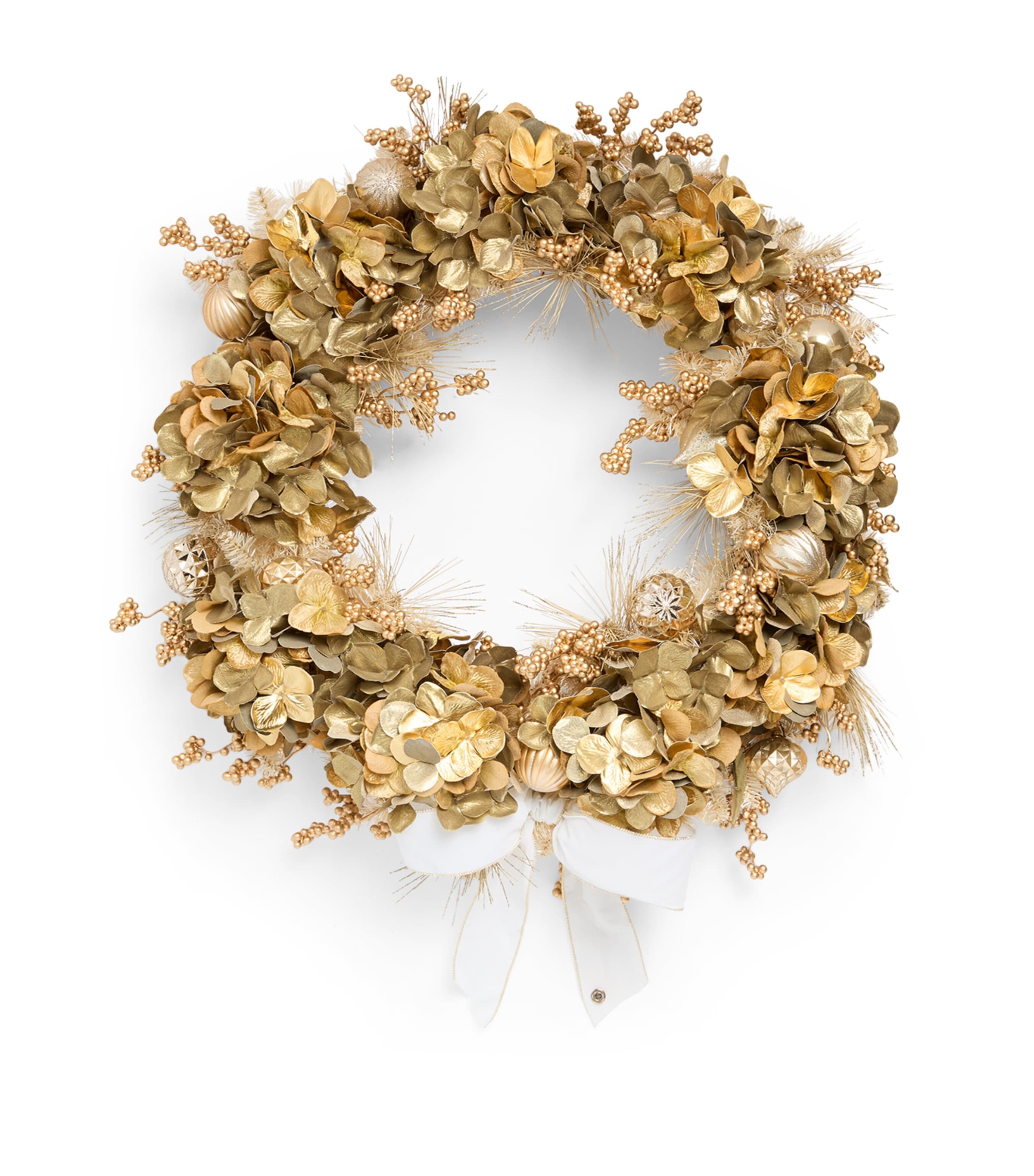 Harrods Large Gold-Tone Wreath