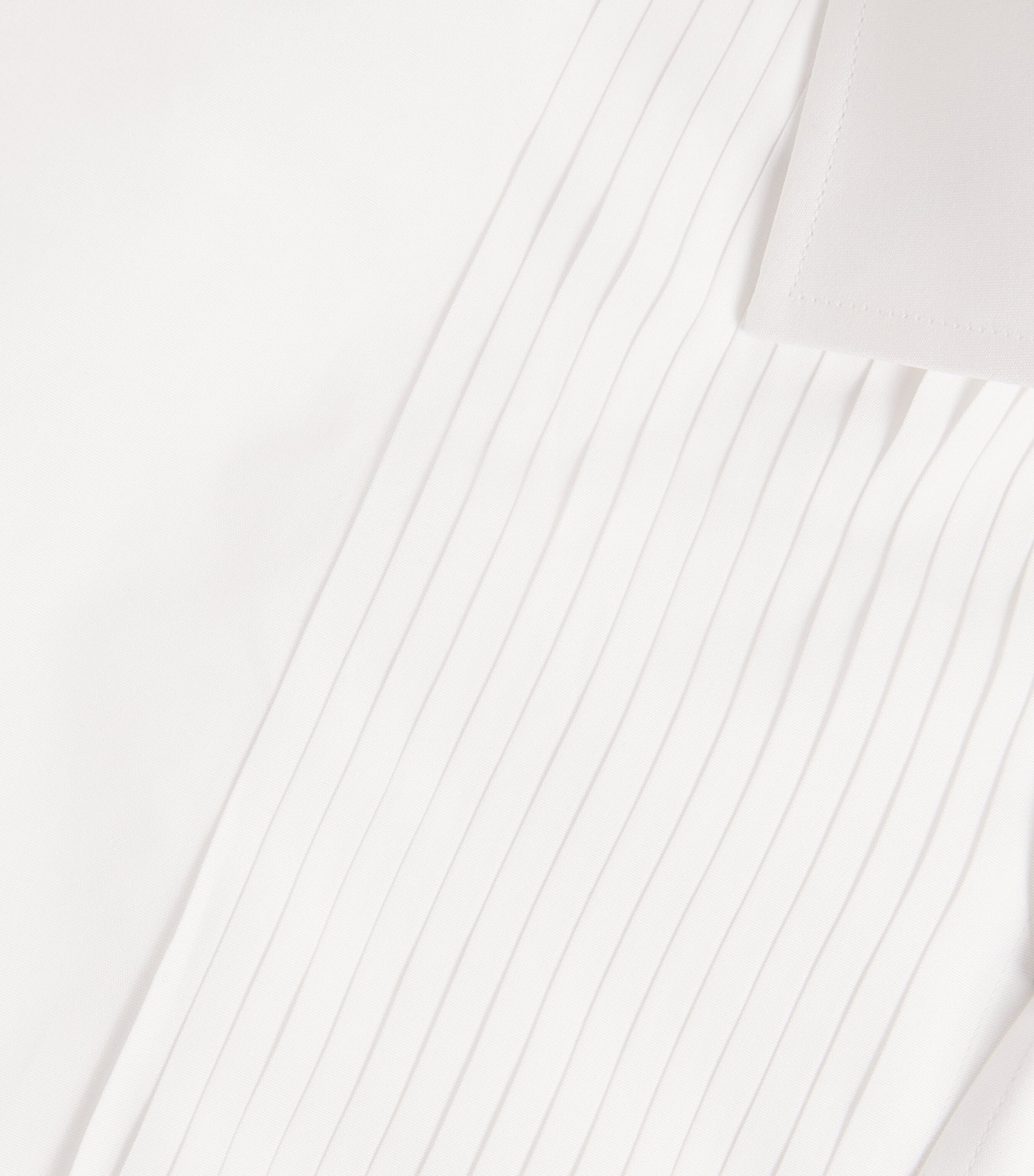 Cotton Tuxedo Dress Shirt WHITE Image 5