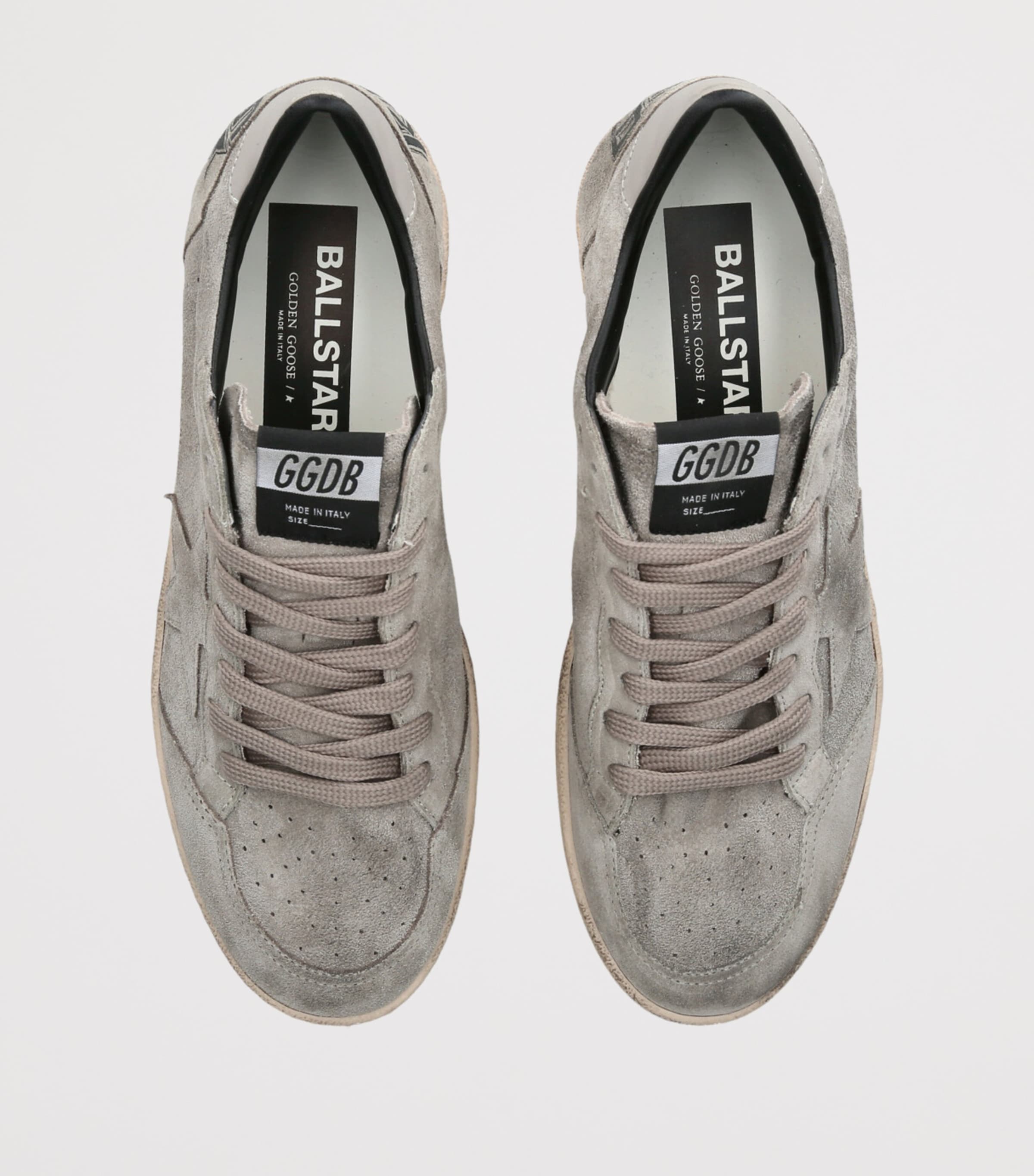 Suede Ball Star Sneakers GREY/LIGHT Image 4