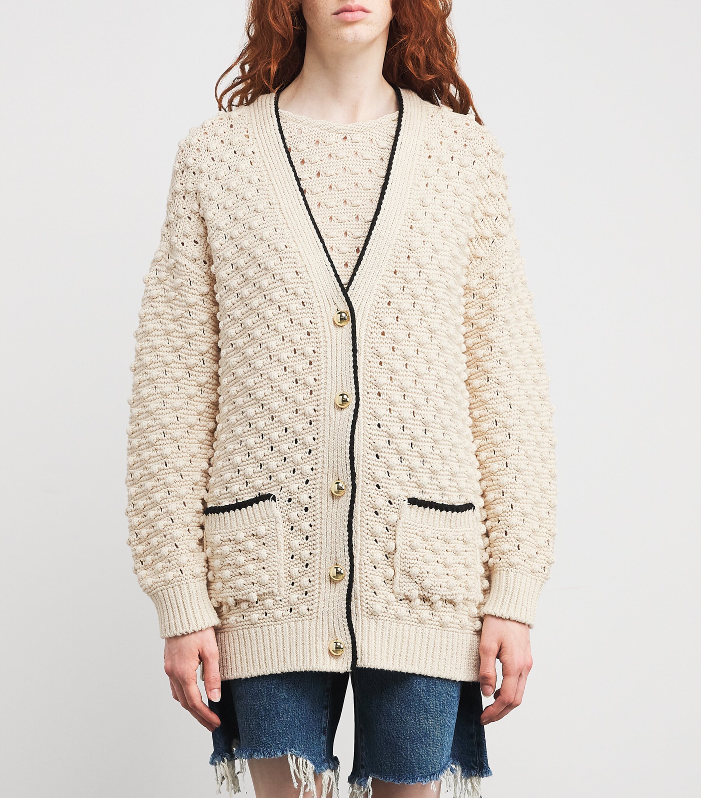 The Bauble Cardigan CREAM Image 3