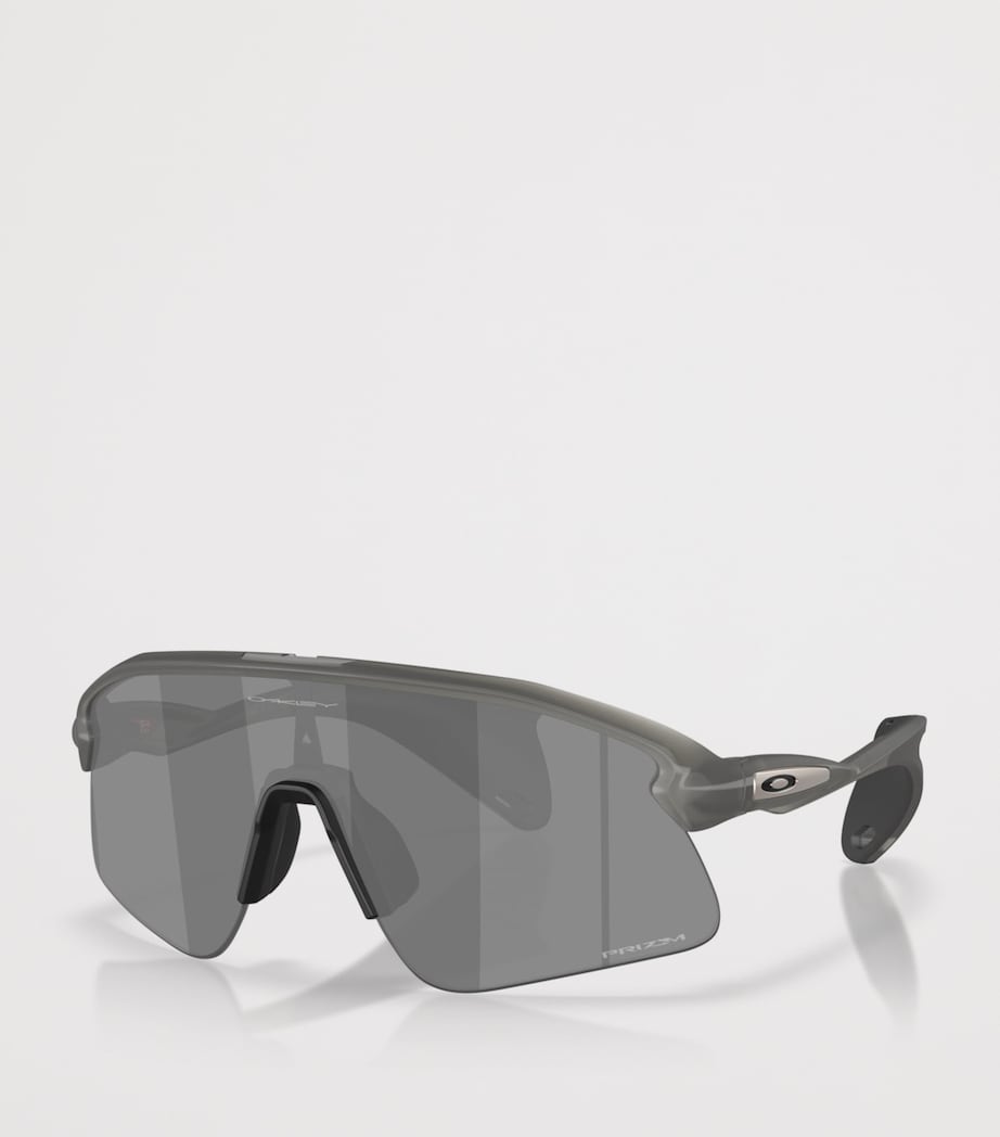 Oakley Stunt Devil Rectangle Sunglasses Grey Image 2