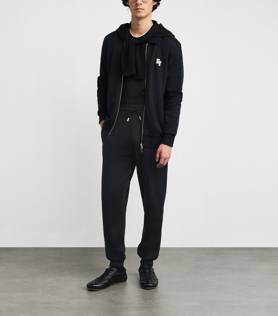 Cotton-Blend Sweatpants NERO Image 2