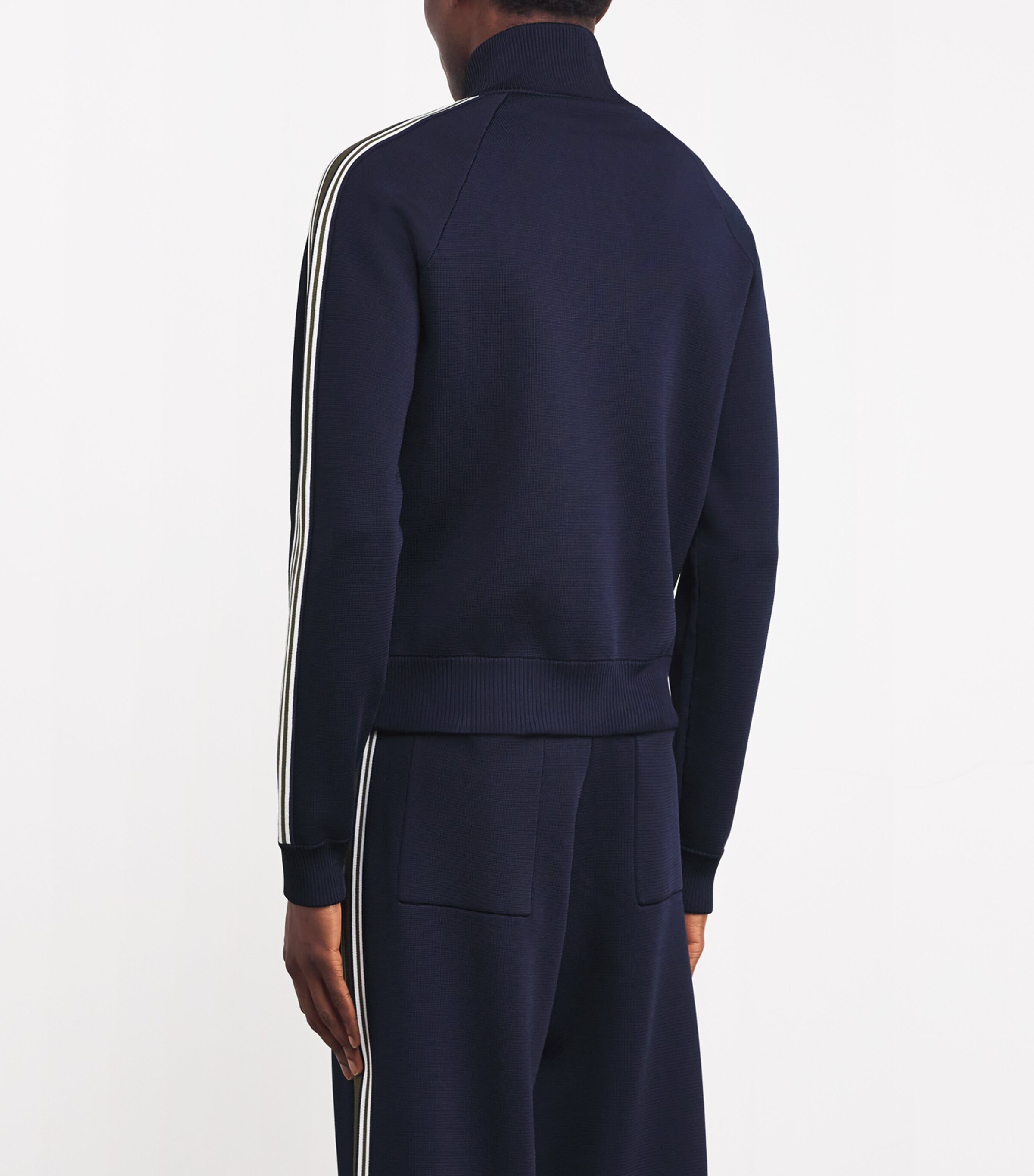 【関税込み】Wales Bonner ネイビー Tide トラックジャケット Wales Bonnerのネイビー Tide トラックジャケットがセール中