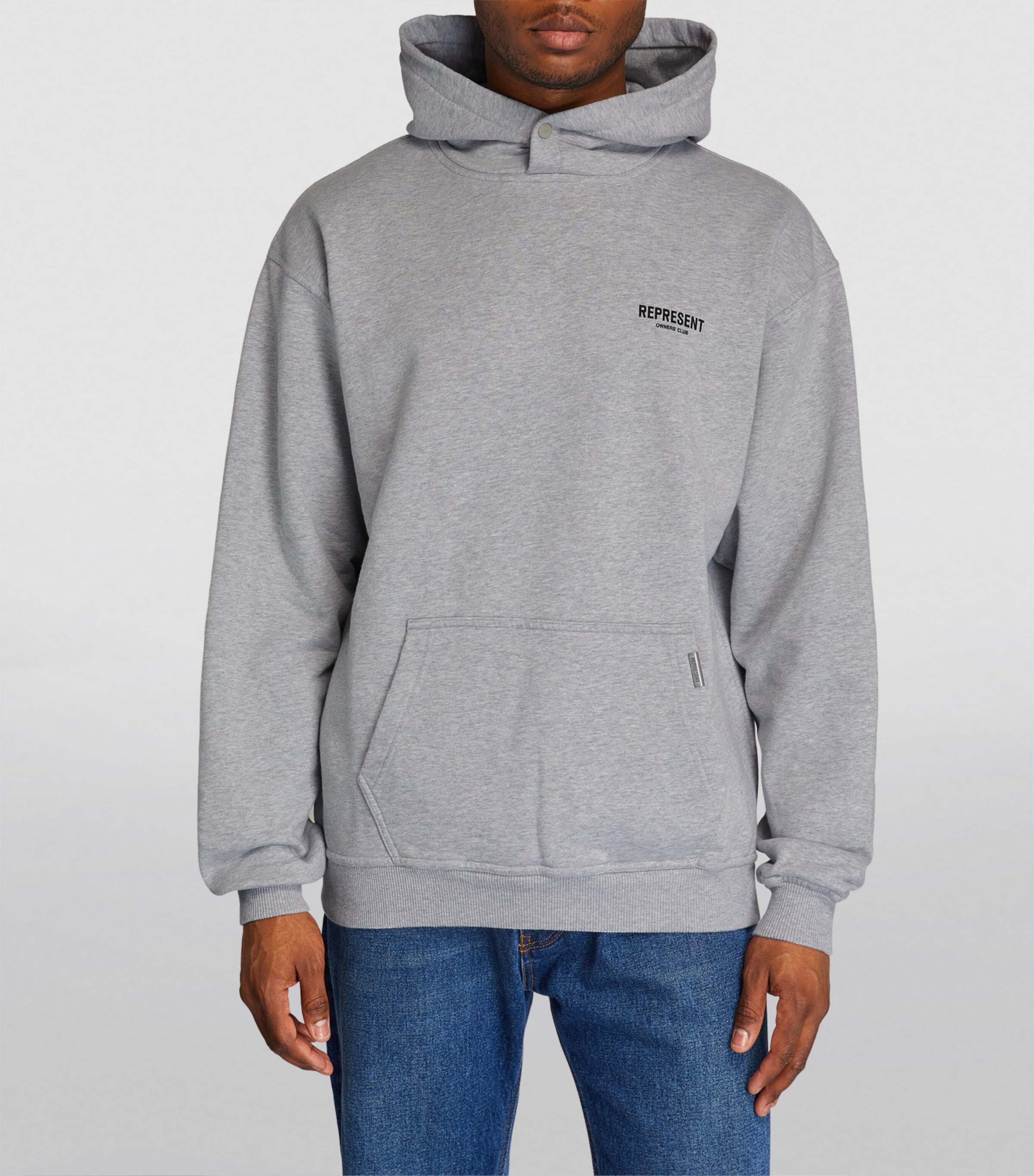 Owners Club Hoodie ASH GREY/BLACK Image 3