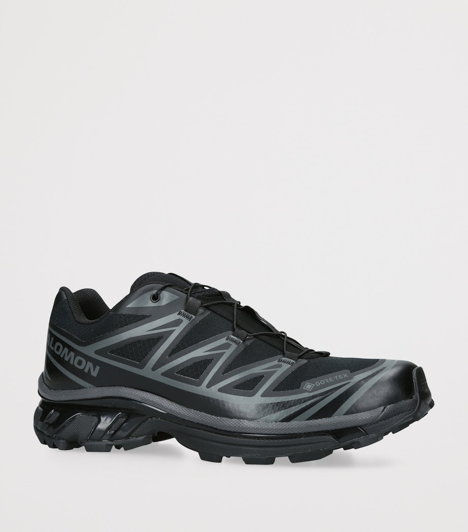 Salomon Mens XT-6 Gore-Tex Sneakers Black Image 3
