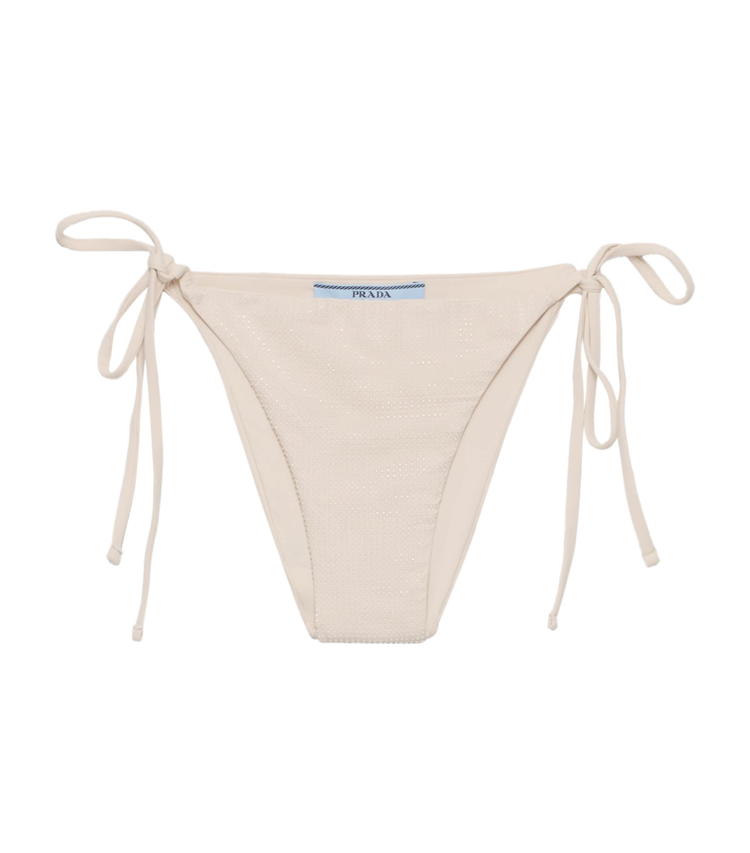 Prada Womens Embellished Bikini Bottoms Image 1