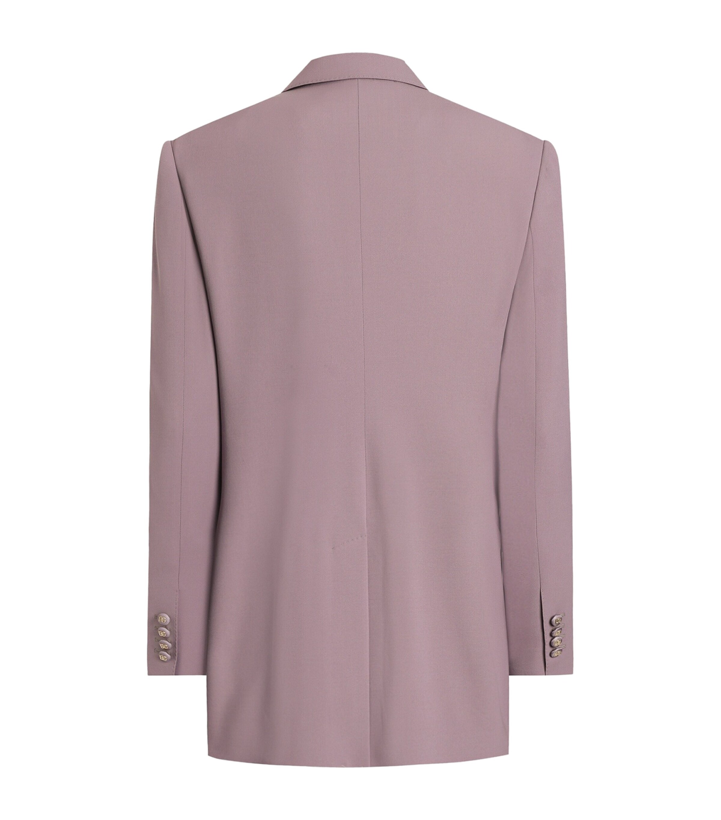 Dolce&Gabbana Womens Cashmere-Silk Blazer Pink Image 2