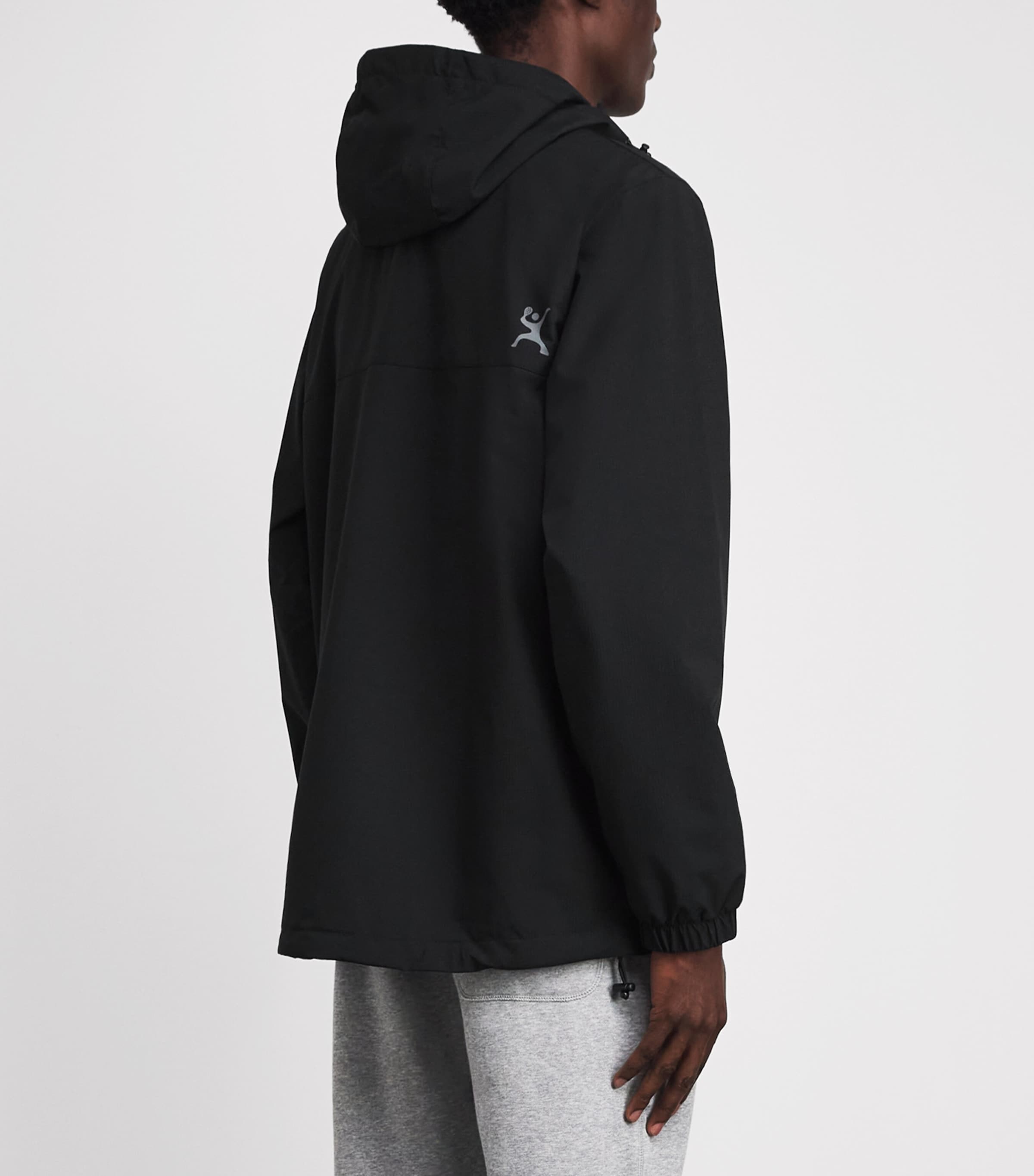 Pulco Studios Mens Water-Resistant Coaches Jacket Black Image 5