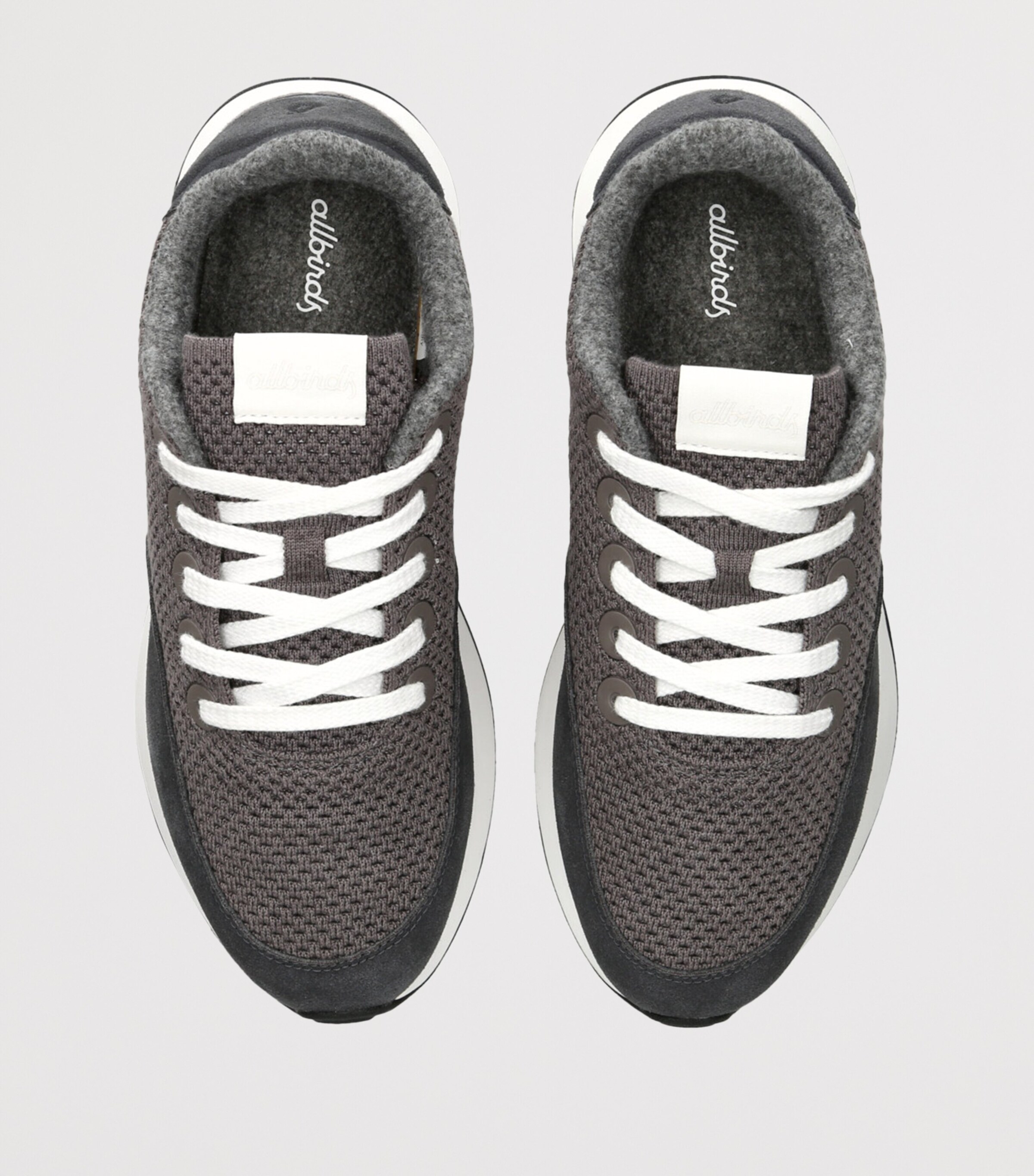 Allbirds Varsity Airy Sneakers Grey Mixed Image 4