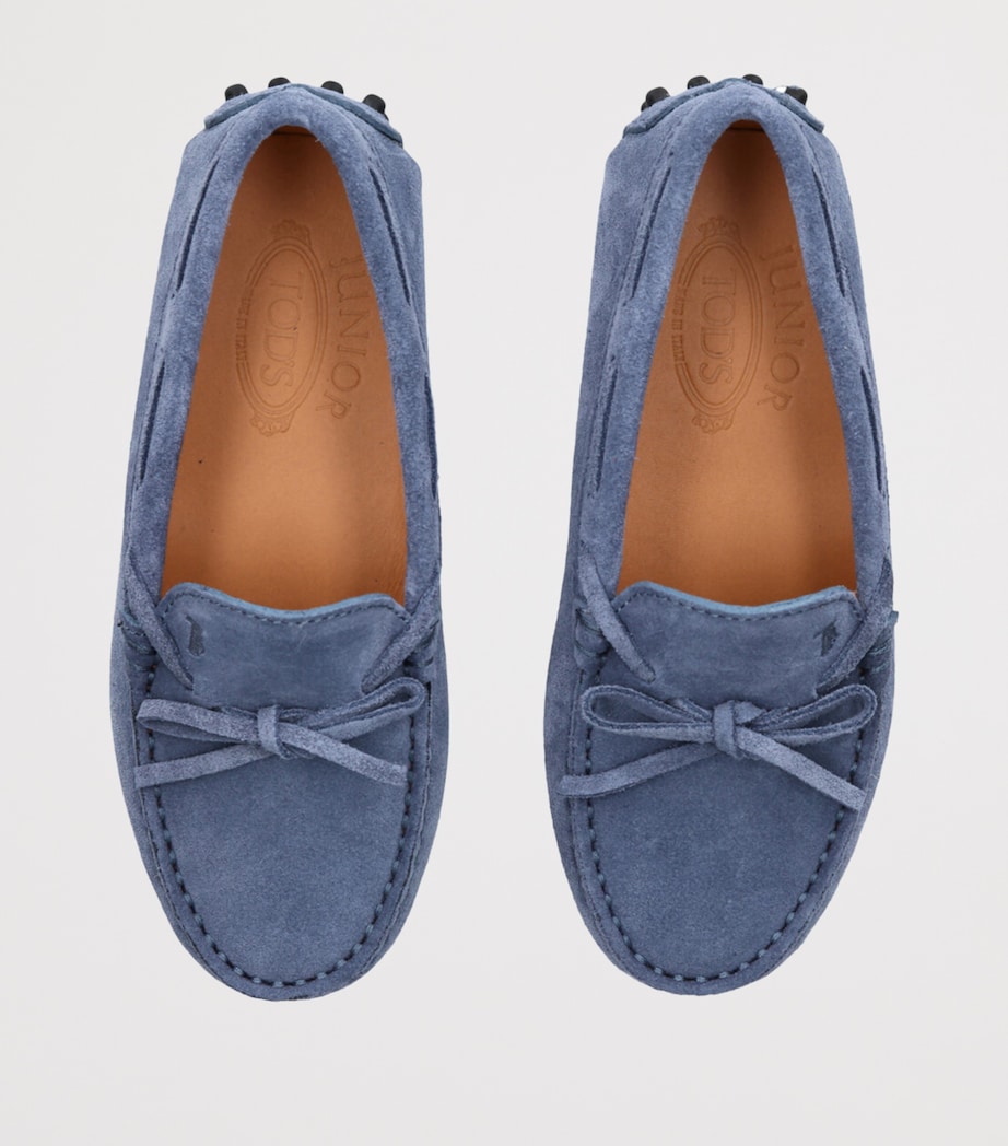 Suede Laccetto Gommino Loafers MID BLUE Image 4