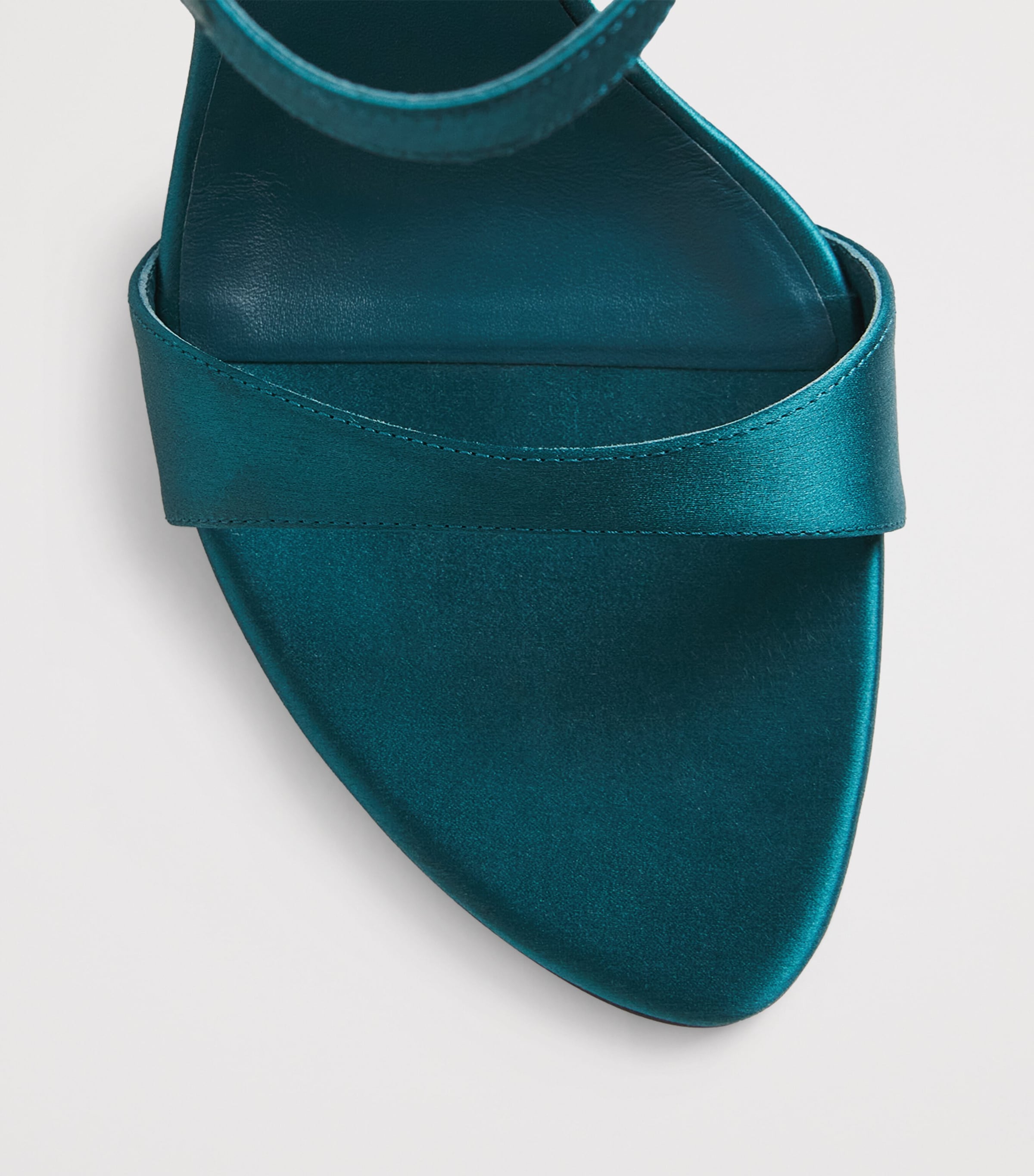 Alaïa Suede Strappy Heeled Sandals 110 Emeraude Image 6