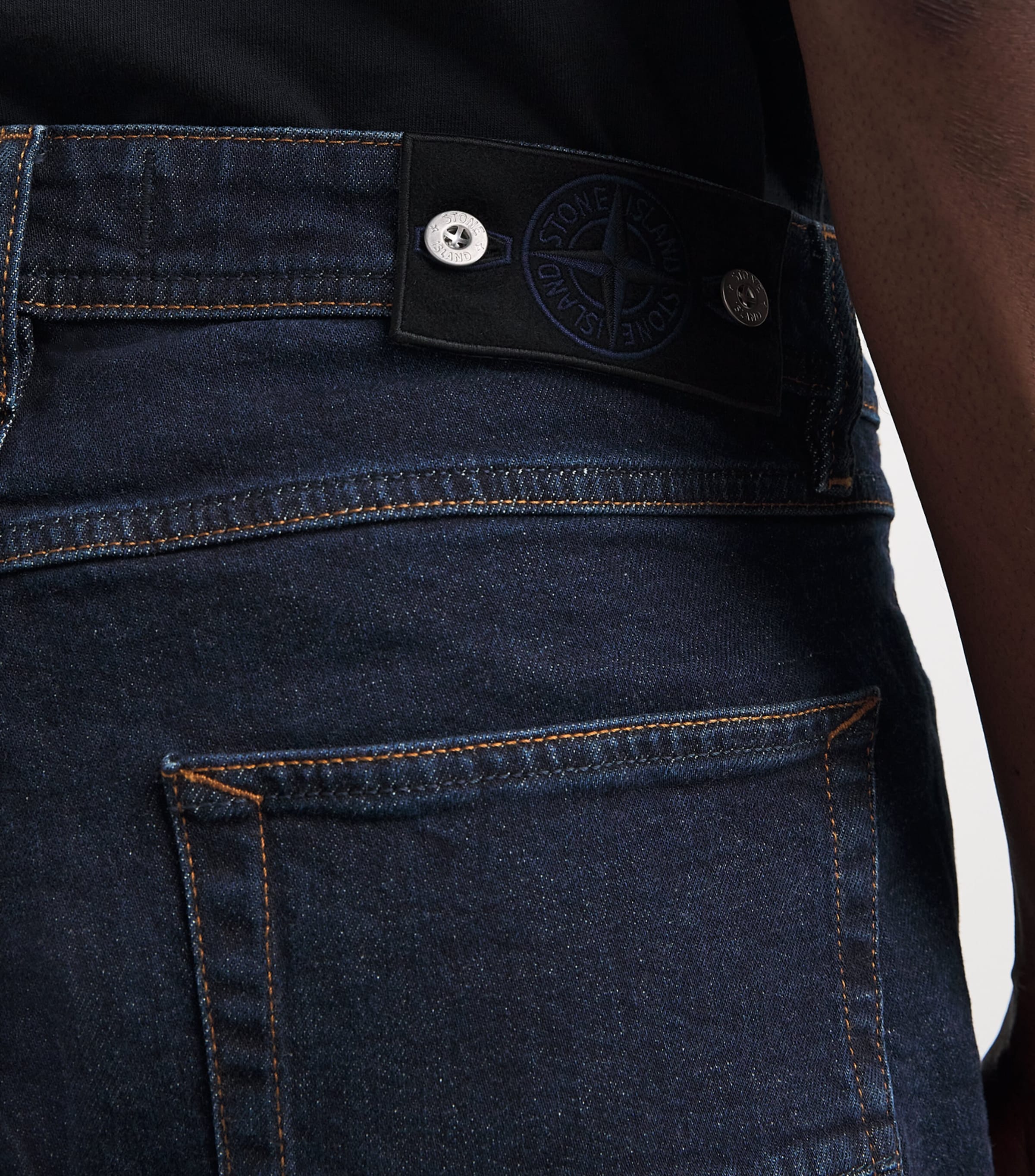 Stone Island Mens Slim Jeans Image 3