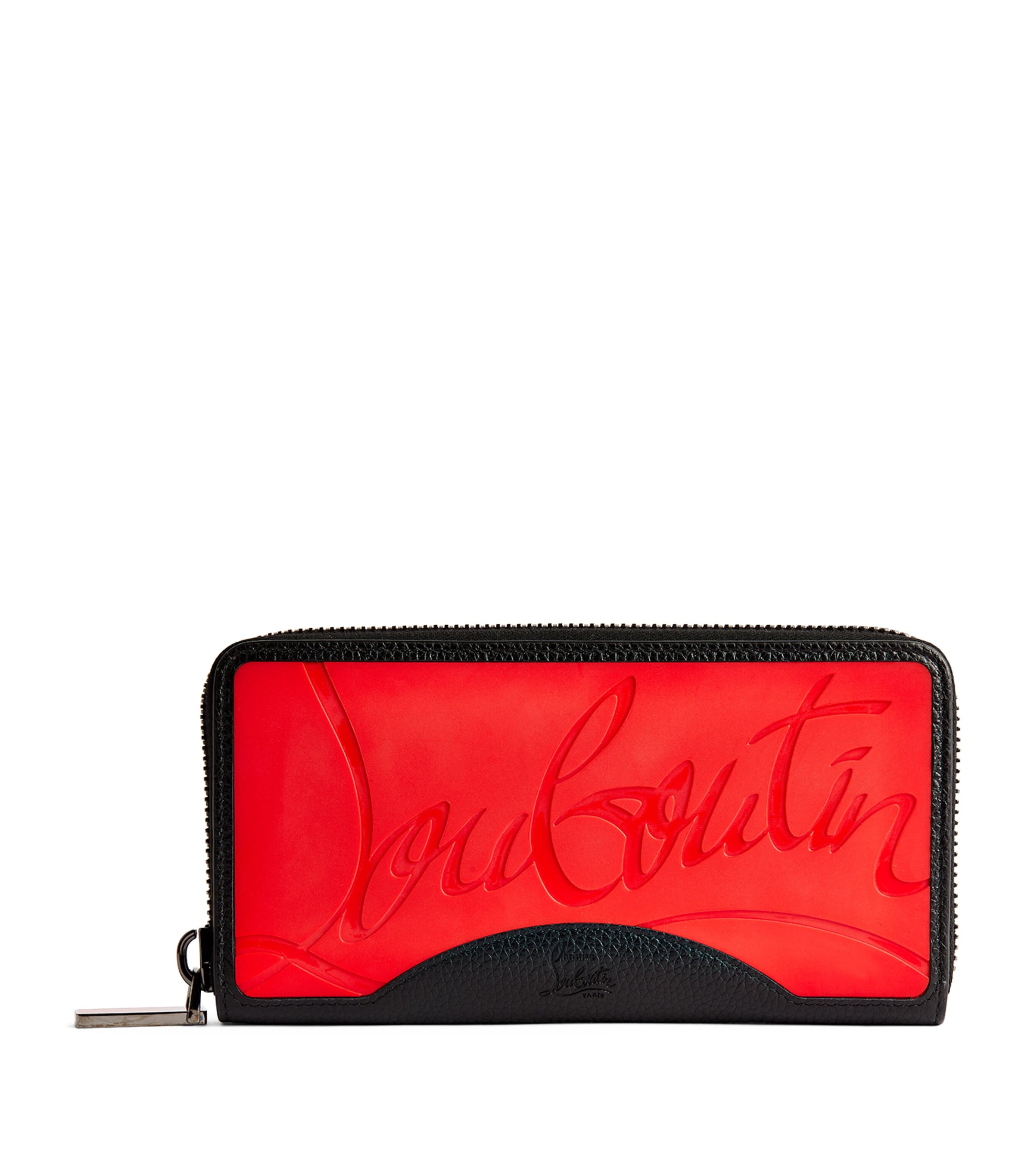 Christian Louboutin Mens Loubi/black Panettone Extra-large Leather Wallet