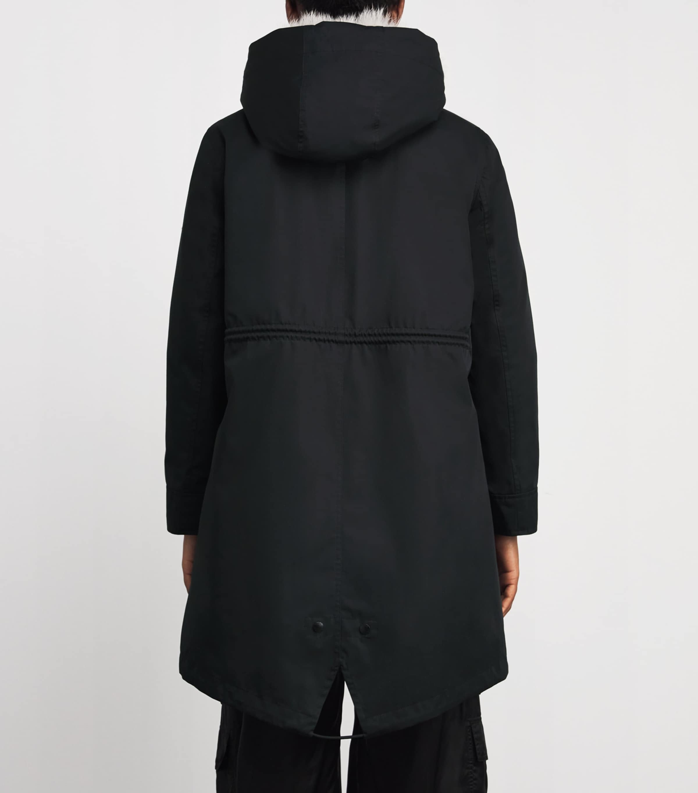 Fox-Rabbit Blended-Cotton Parka (85cm) B2192 Image 4