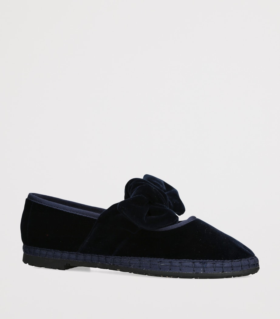 Velvet Lyra Espadrilles BLUE/DARK Image 3