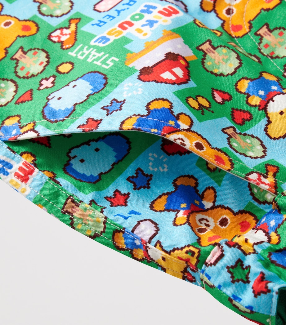 Miki House Pucci Pixel-Art Shorts (2-4 Years) Image 3