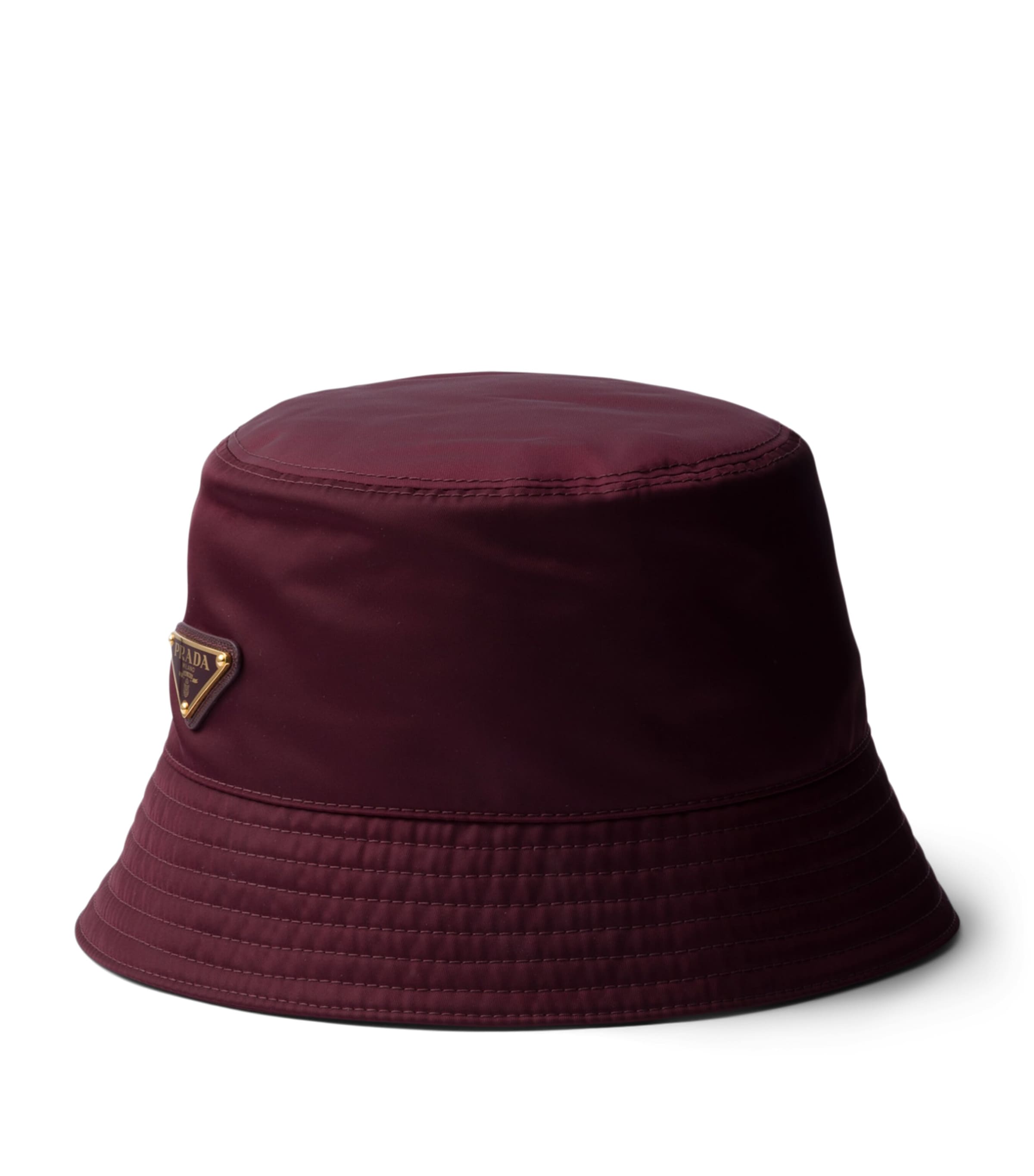 【関税込・国内発送】PRADA logo-detailed Re-Nylon bucket hat Prada Re-Nylon Bucket Hat | Black | FARFETCH RO