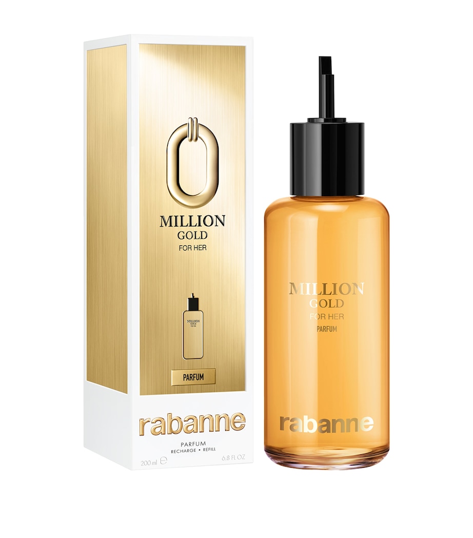 Million Gold for Her Eau de Parfum (200ml) – Refill NO COLOUR Image 2