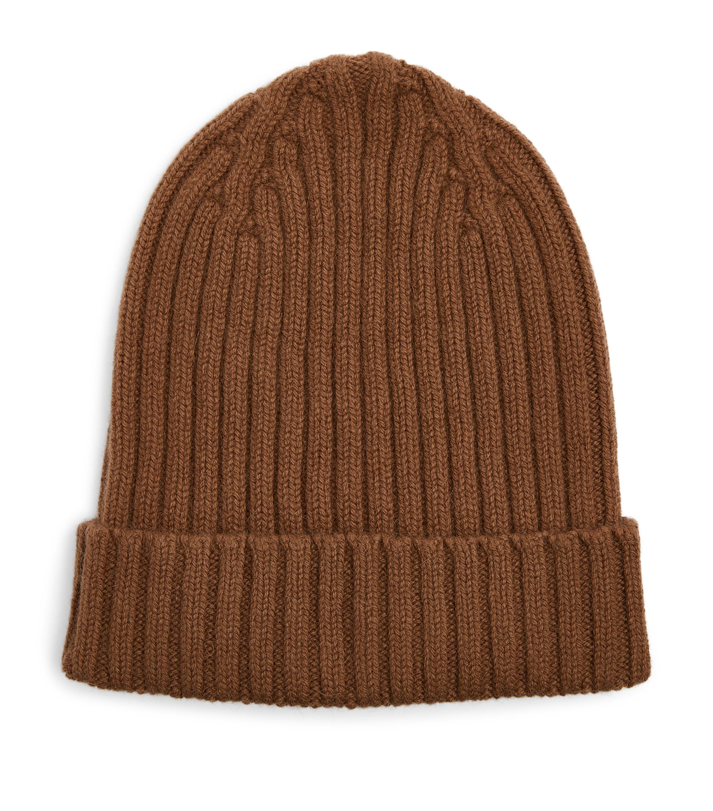 Shop Le Bonnet Wool Ribbed Beanie In Brown