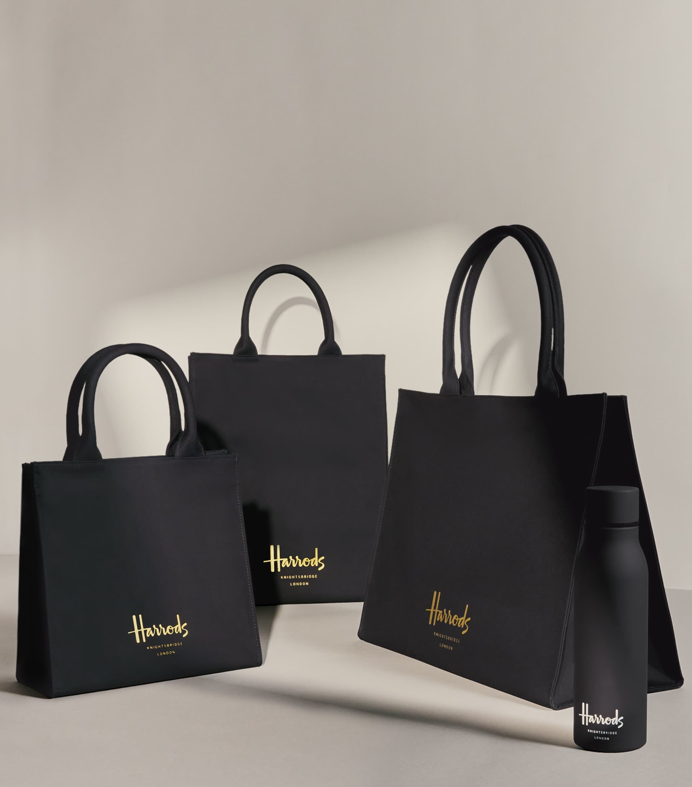 Harrods signature logo tote bag on sale