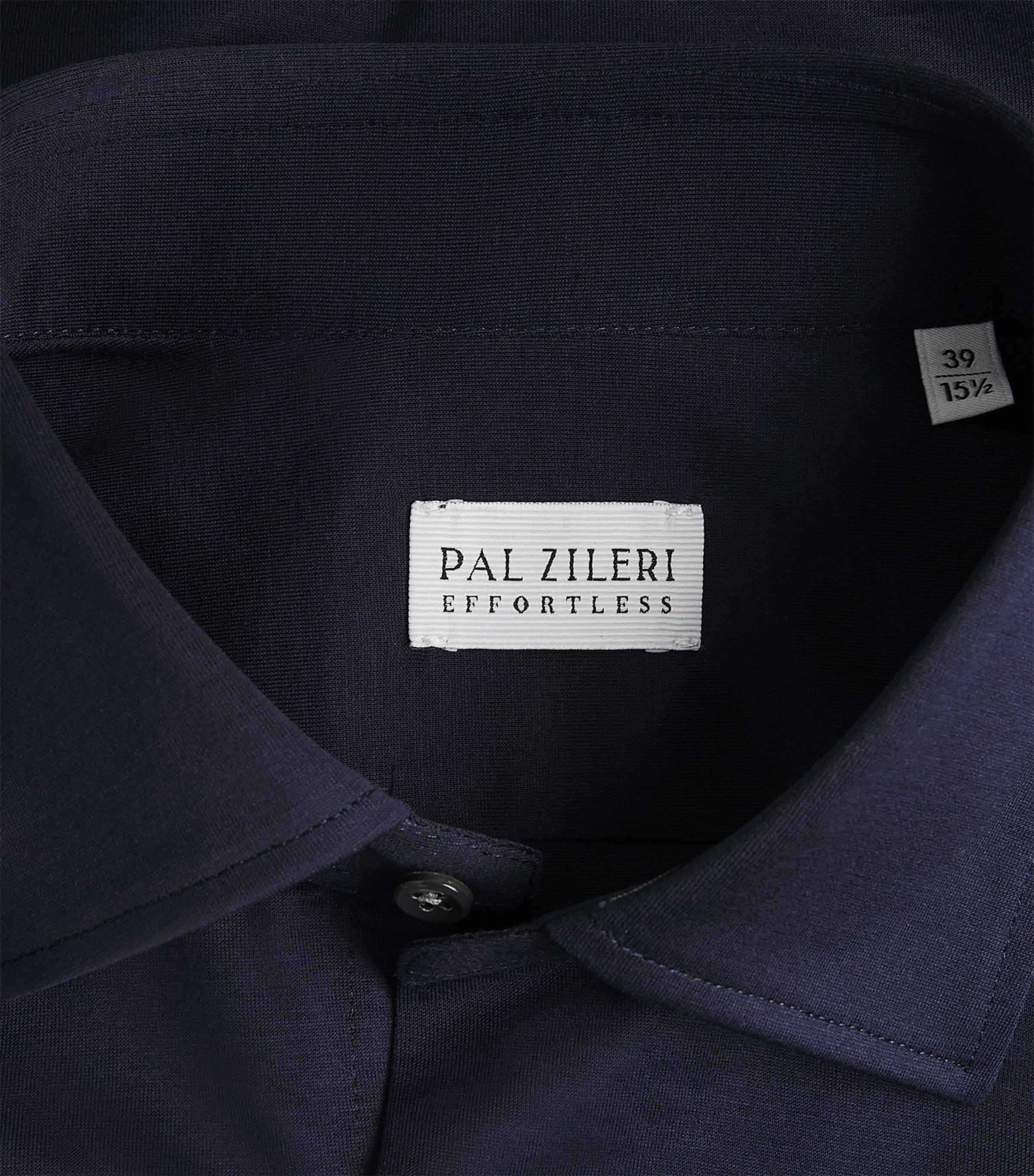 Cotton Effortless Shirt 01 BLUE NAVY Image 2