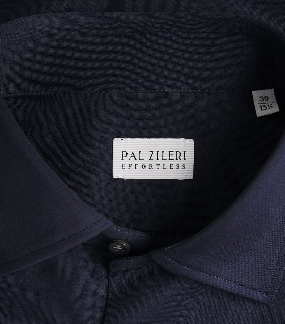 Cotton Effortless Shirt 01 BLUE NAVY Image 2
