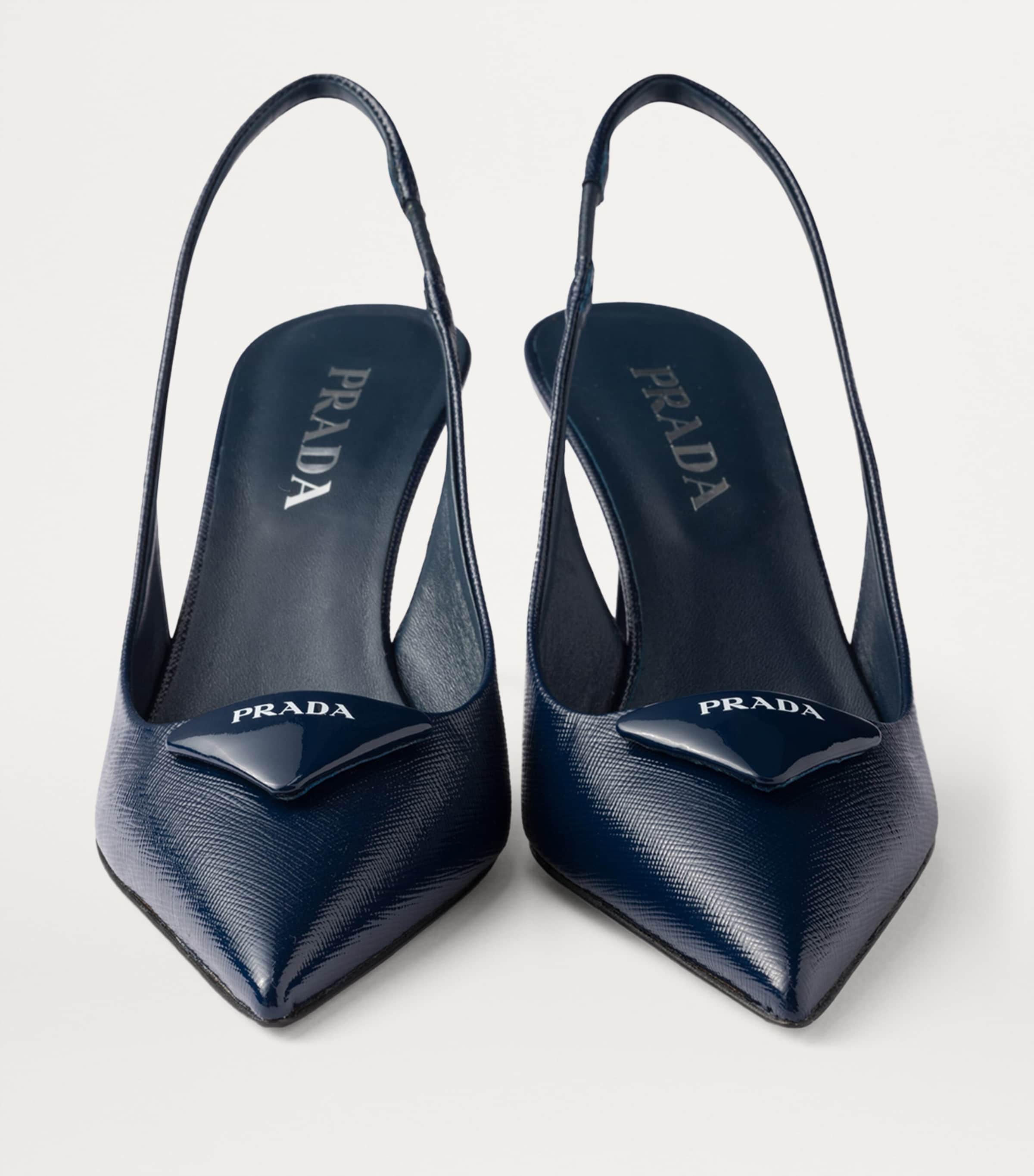 Patent Leather Slingback Pumps 75 F0V41 Image 5