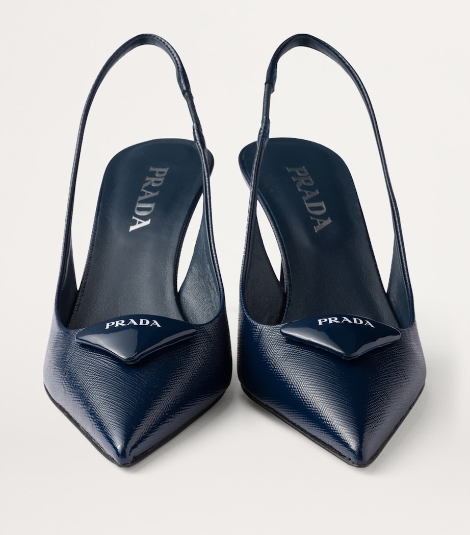 Patent Leather Slingback Pumps 75 F0V41 Image 5