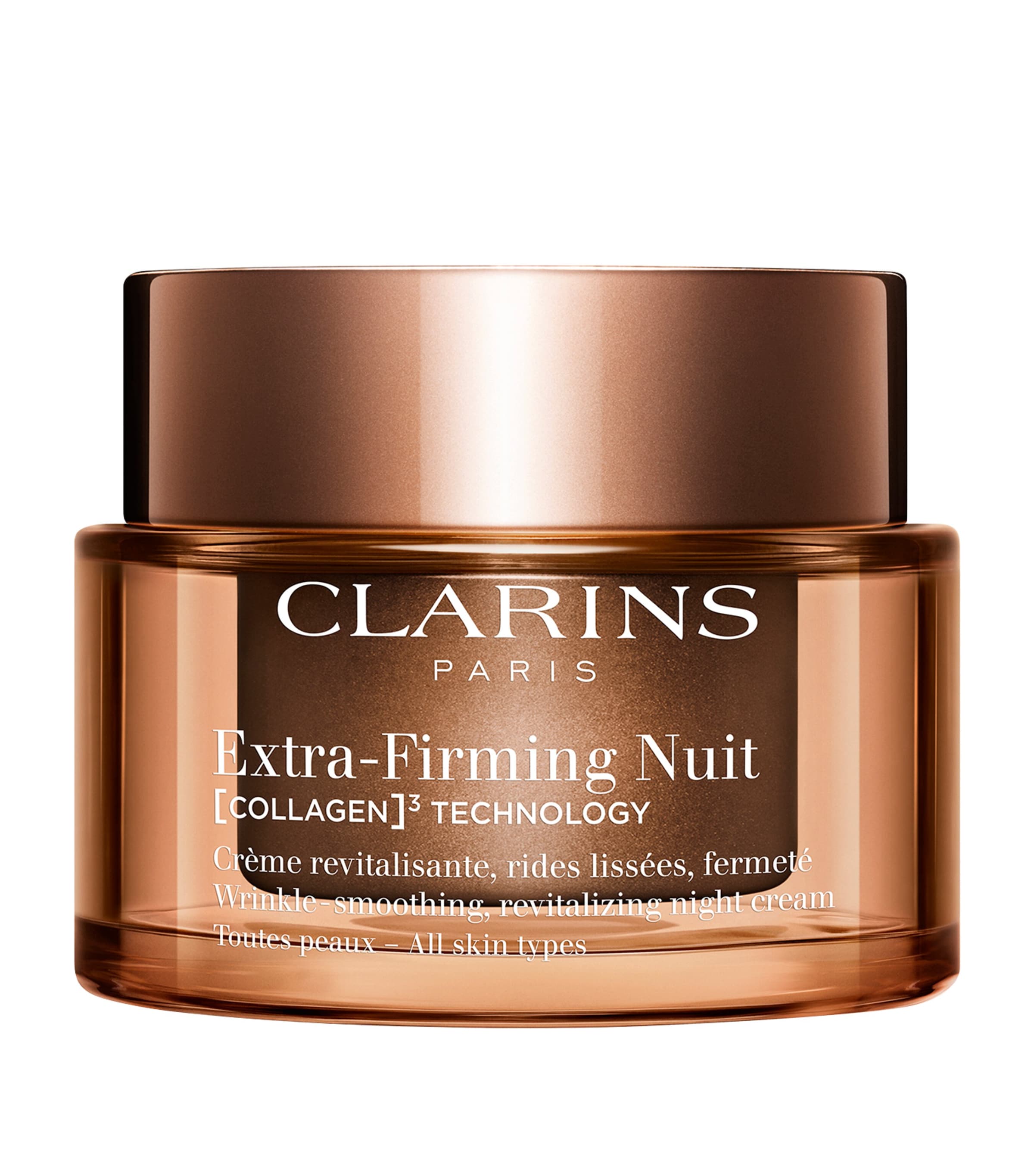 Clarins Ladies Extra Firming Night Cream 1.7 oz Skin Care 3666057272721 In Brown