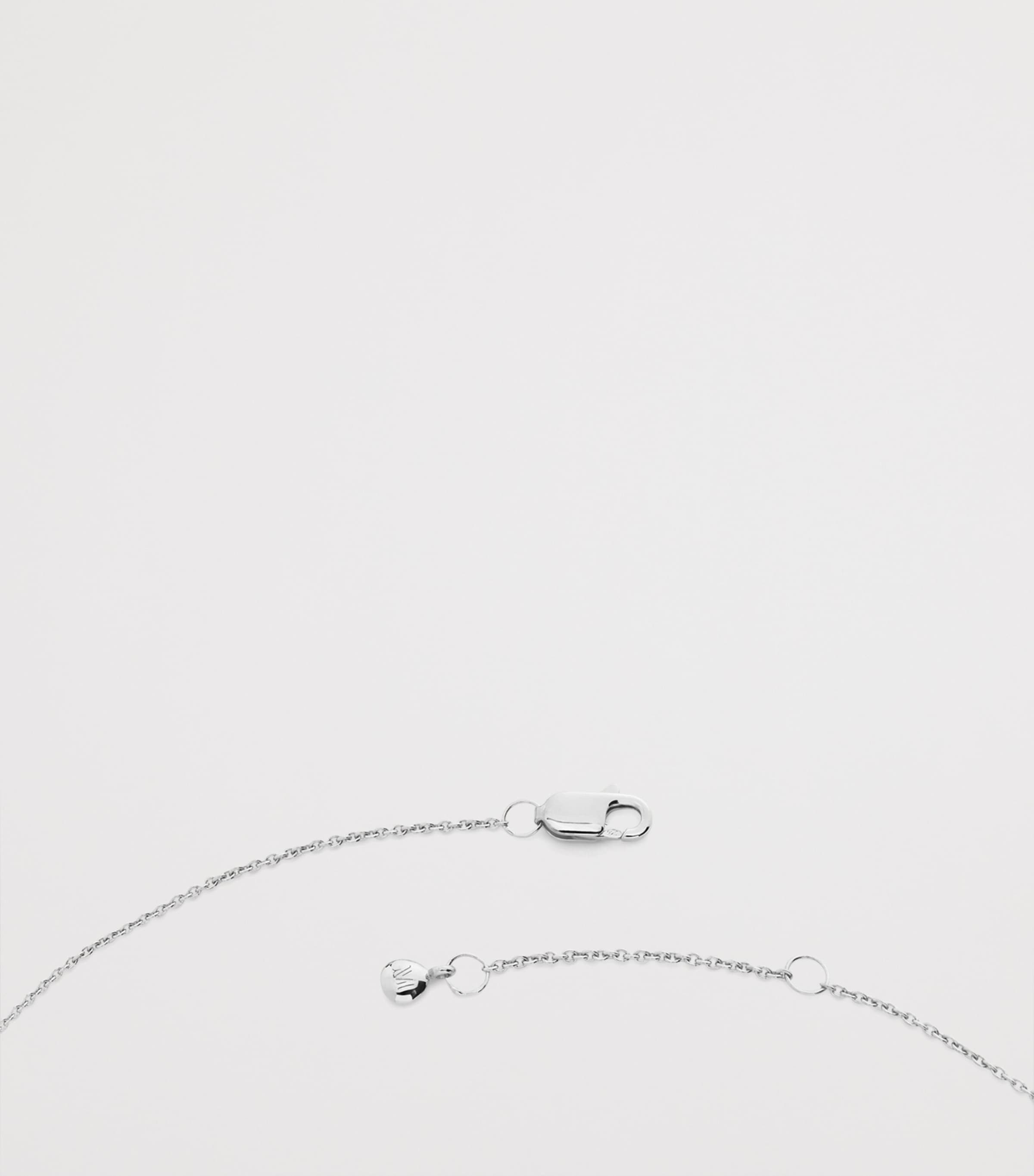 Monica Vinader Sterling Silver Sagittarius Zodiac Necklace Sterling Silver Image 3