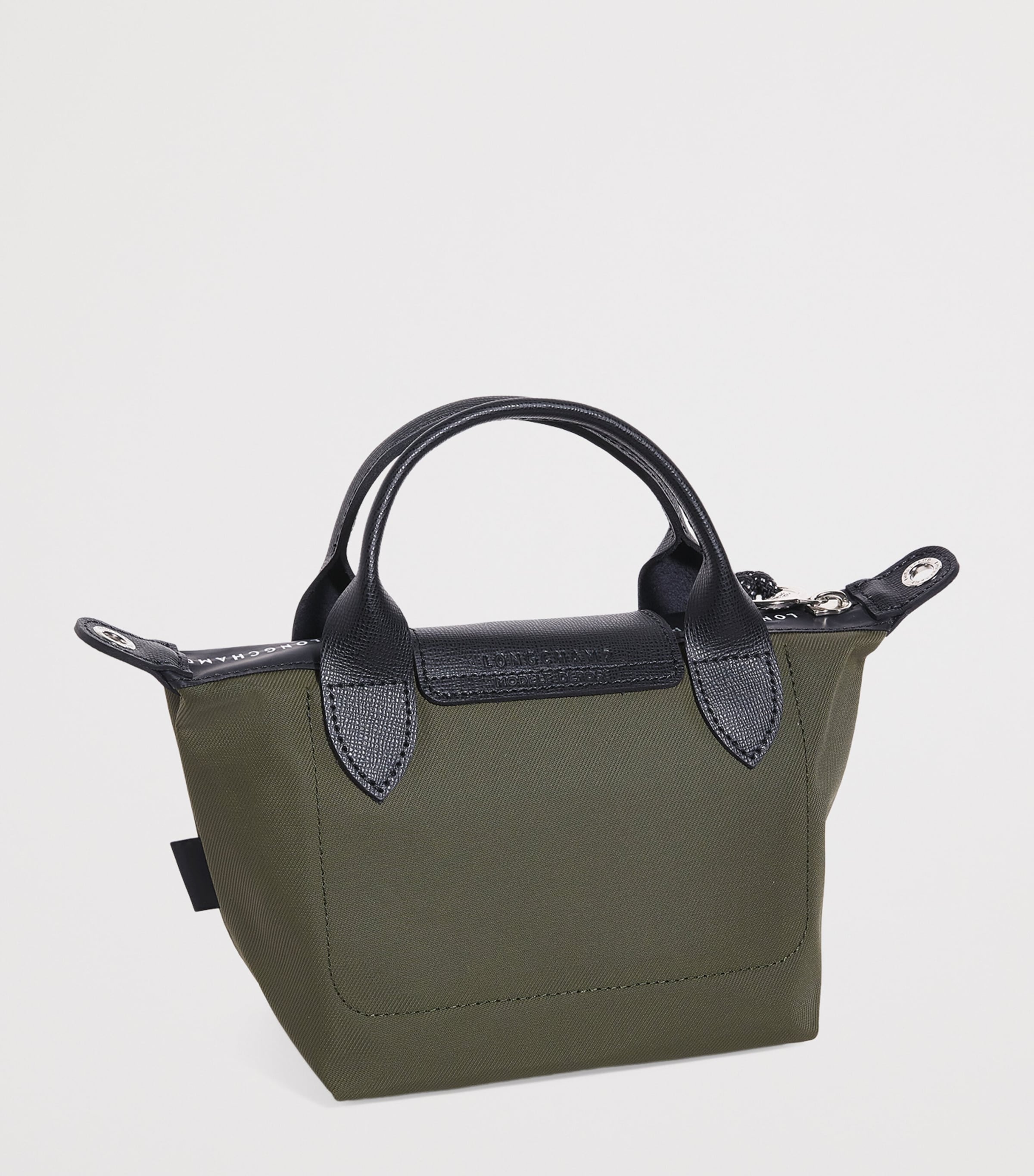 Longchamp Extra-Small Le Pliage Energy Top-Handle Bag Khaki Image 3