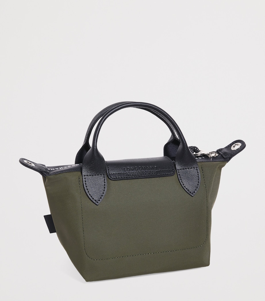 Longchamp Extra-Small Le Pliage Energy Top-Handle Bag Khaki Image 3