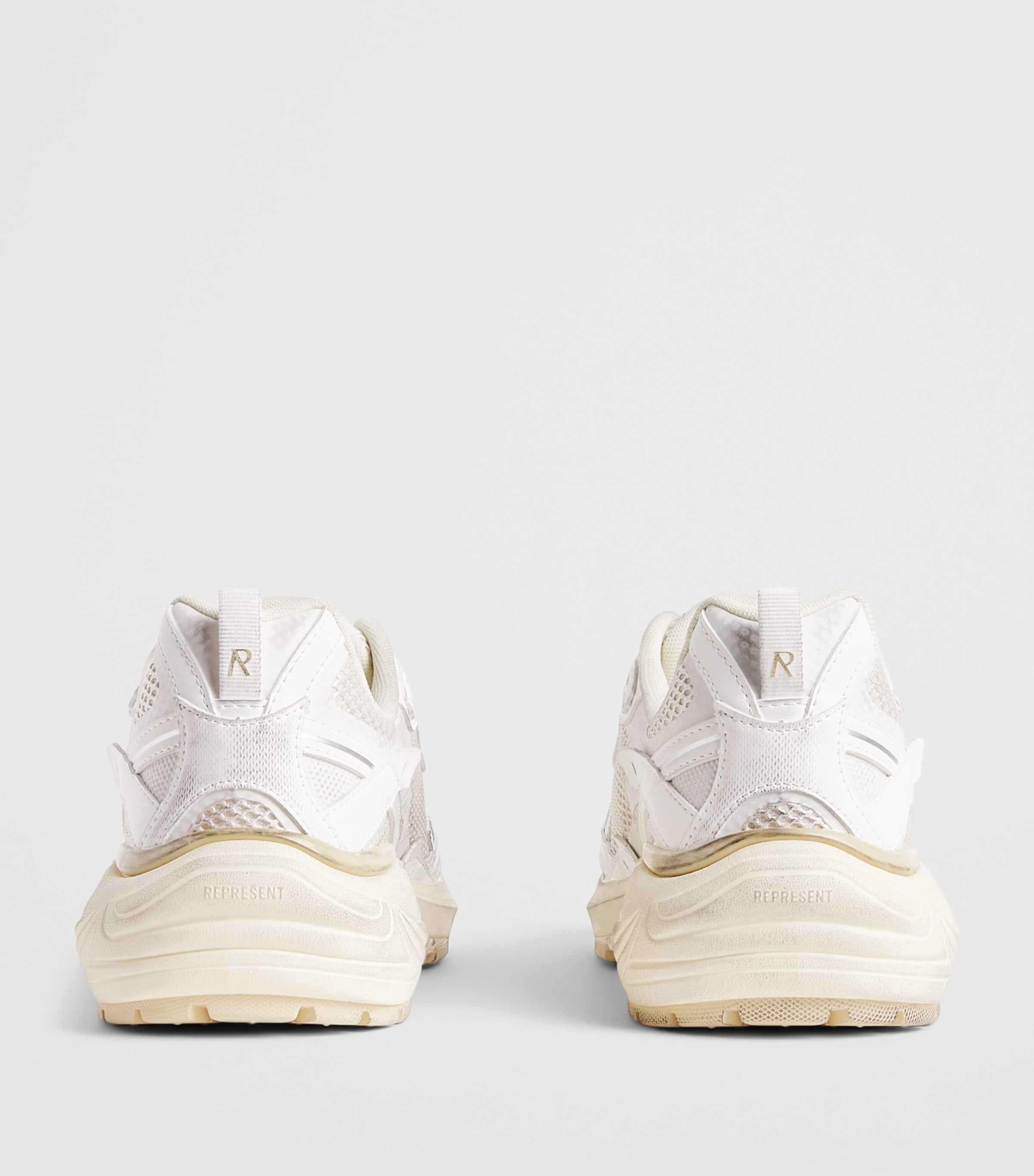 Represent Storm-Torn Sneakers Cream Image 4