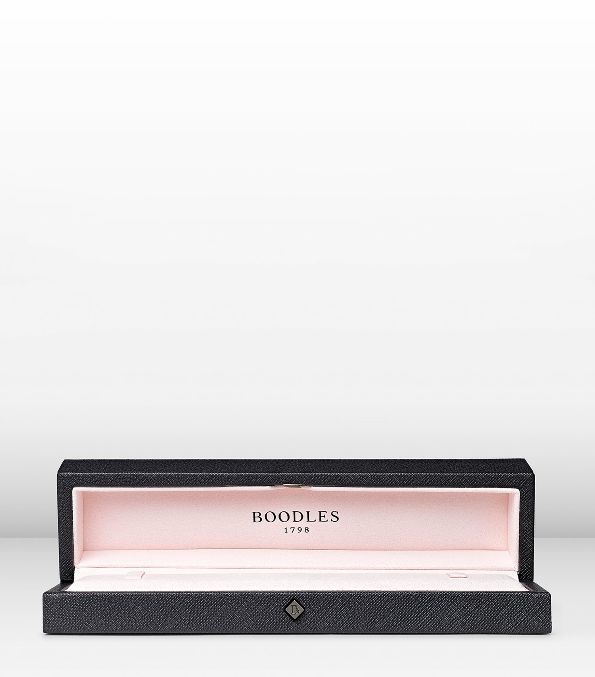 Rose Gold and Diamond Be Boodles Charm Bracelet ROSE GOLD Image 2