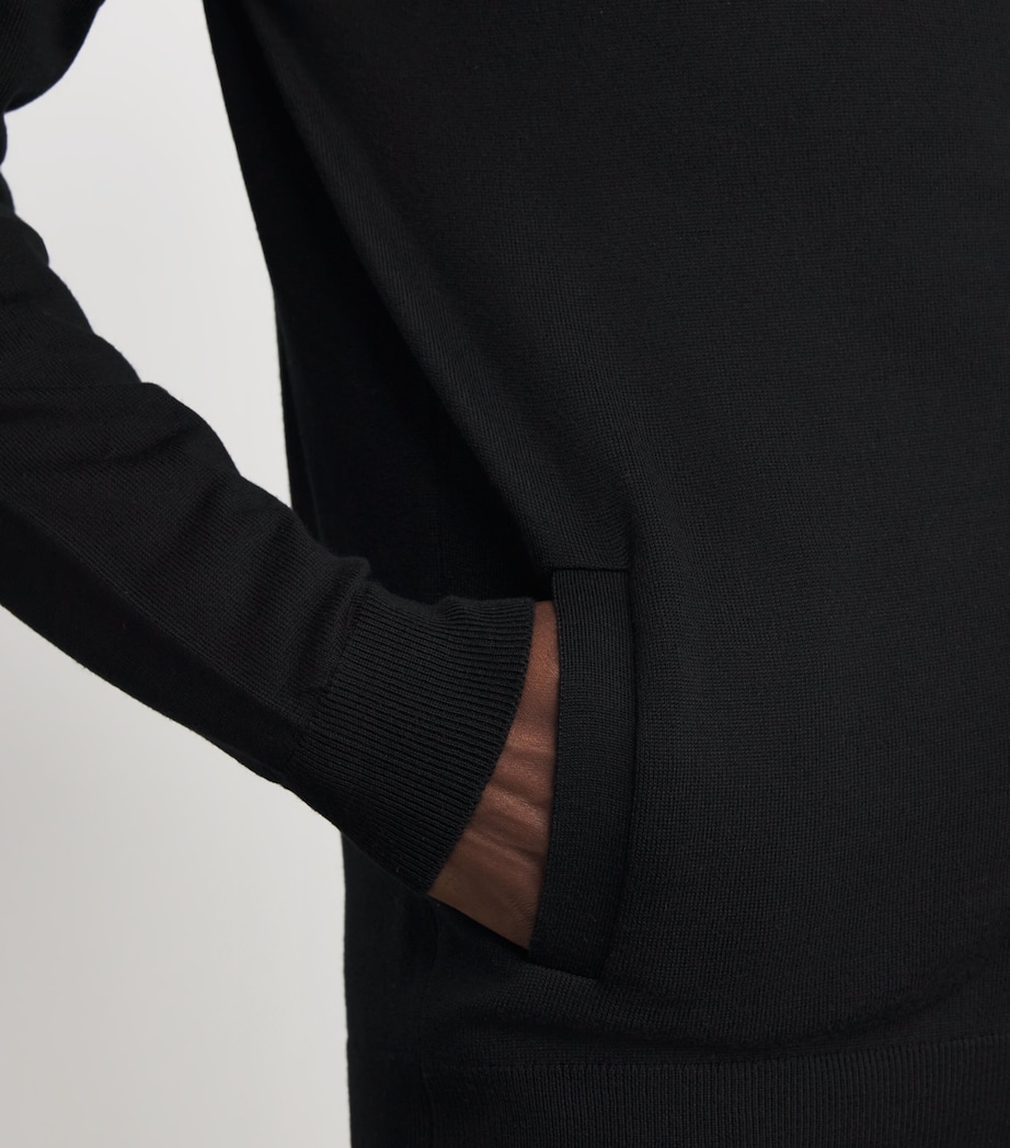 Extra Fine Merino Wool Alston Jacket BLACK Image 6