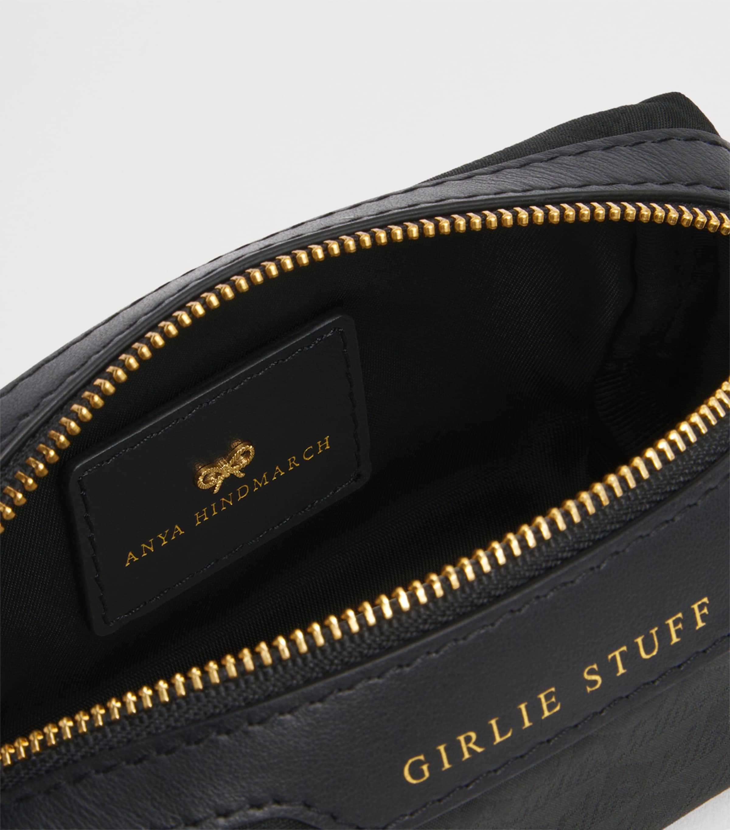 Jacquard Logo Girlie Stuff Pouch BLACK Image 6