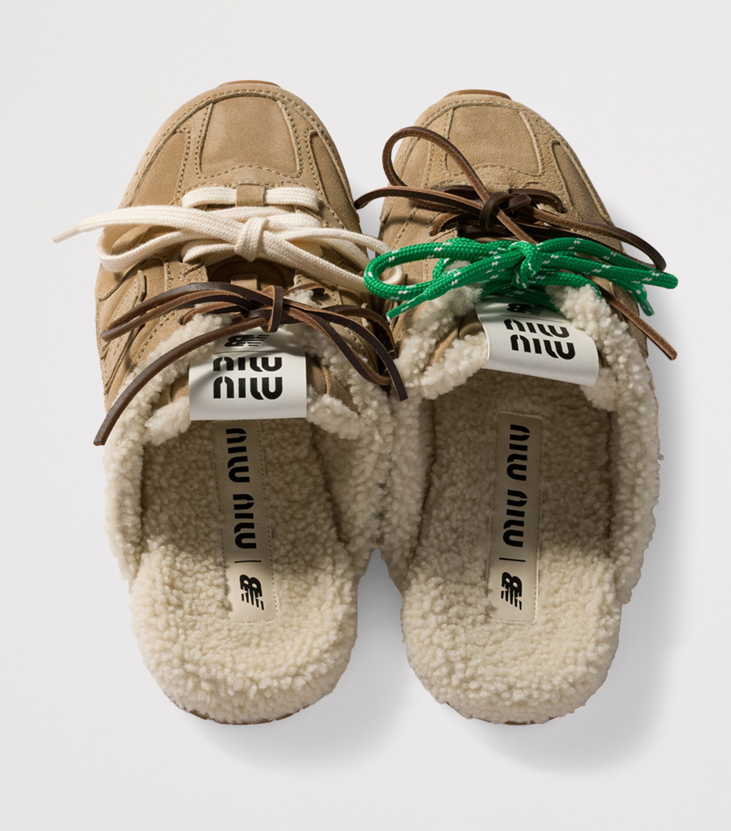 x New Balance Suede 530 SL Mules F0379 Image 3