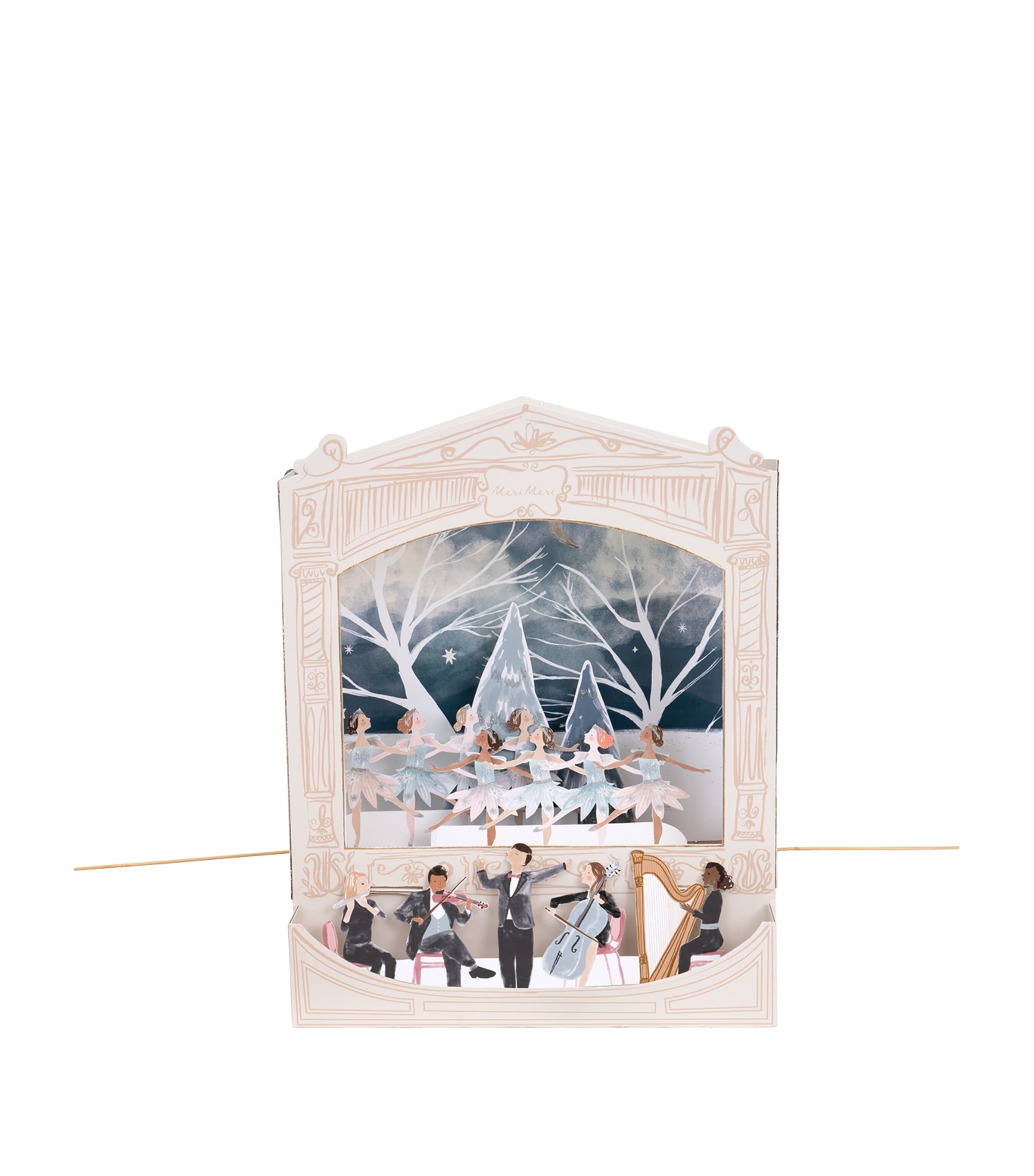 Meri Meri The Nutcracker Advent Calendar Multicoloured Image 5