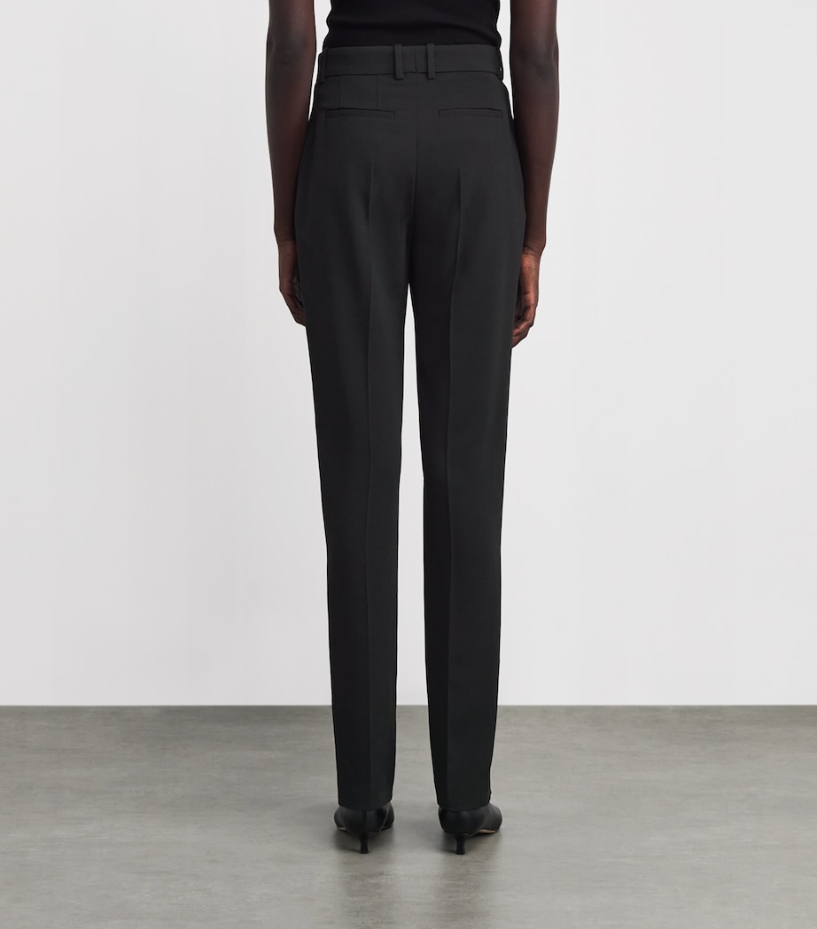 Joseph Womens Cady Colburn Comfort Trousers Black Image 4