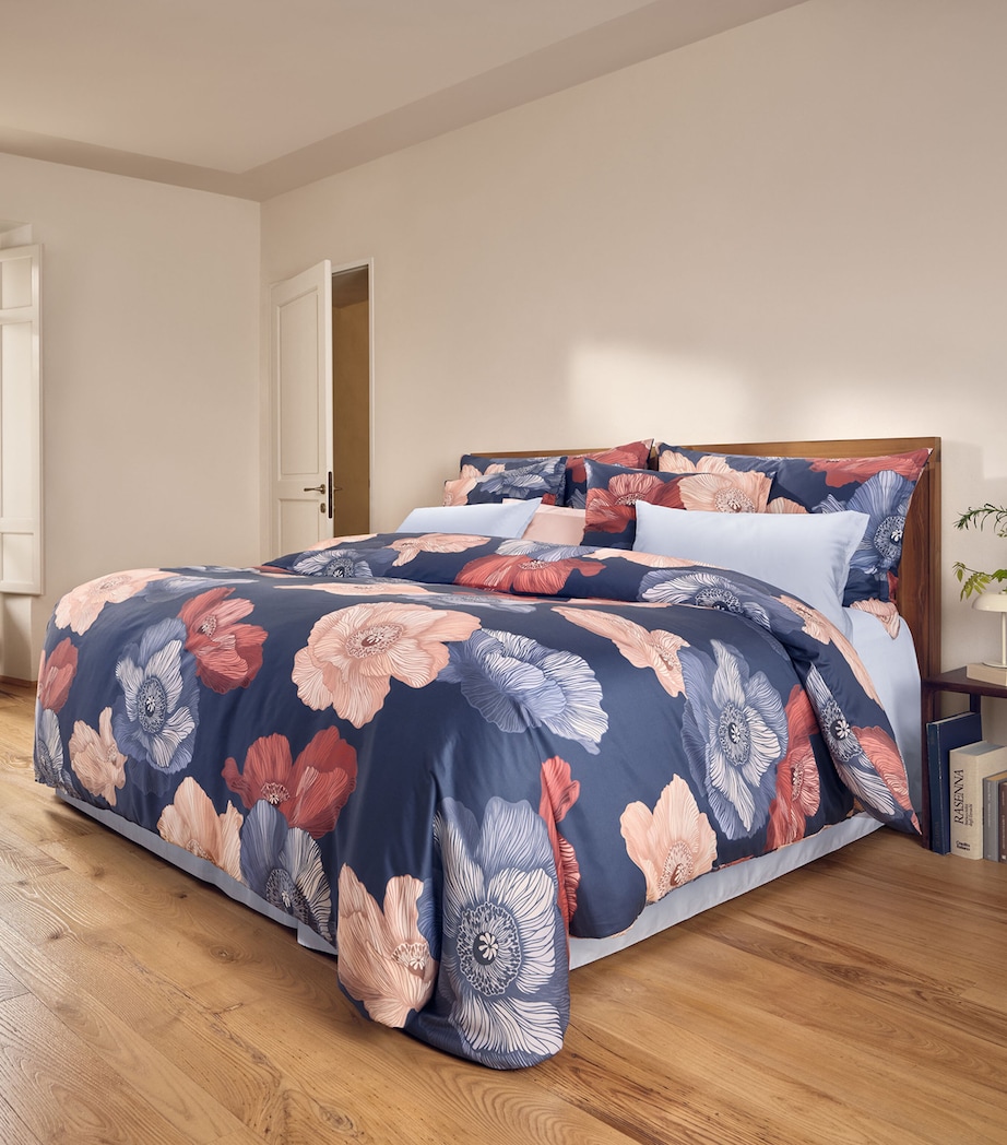 Schlossberg Cotton Mona King Oxford Pillowcase (50cm x 90cm) Bleu Image 3