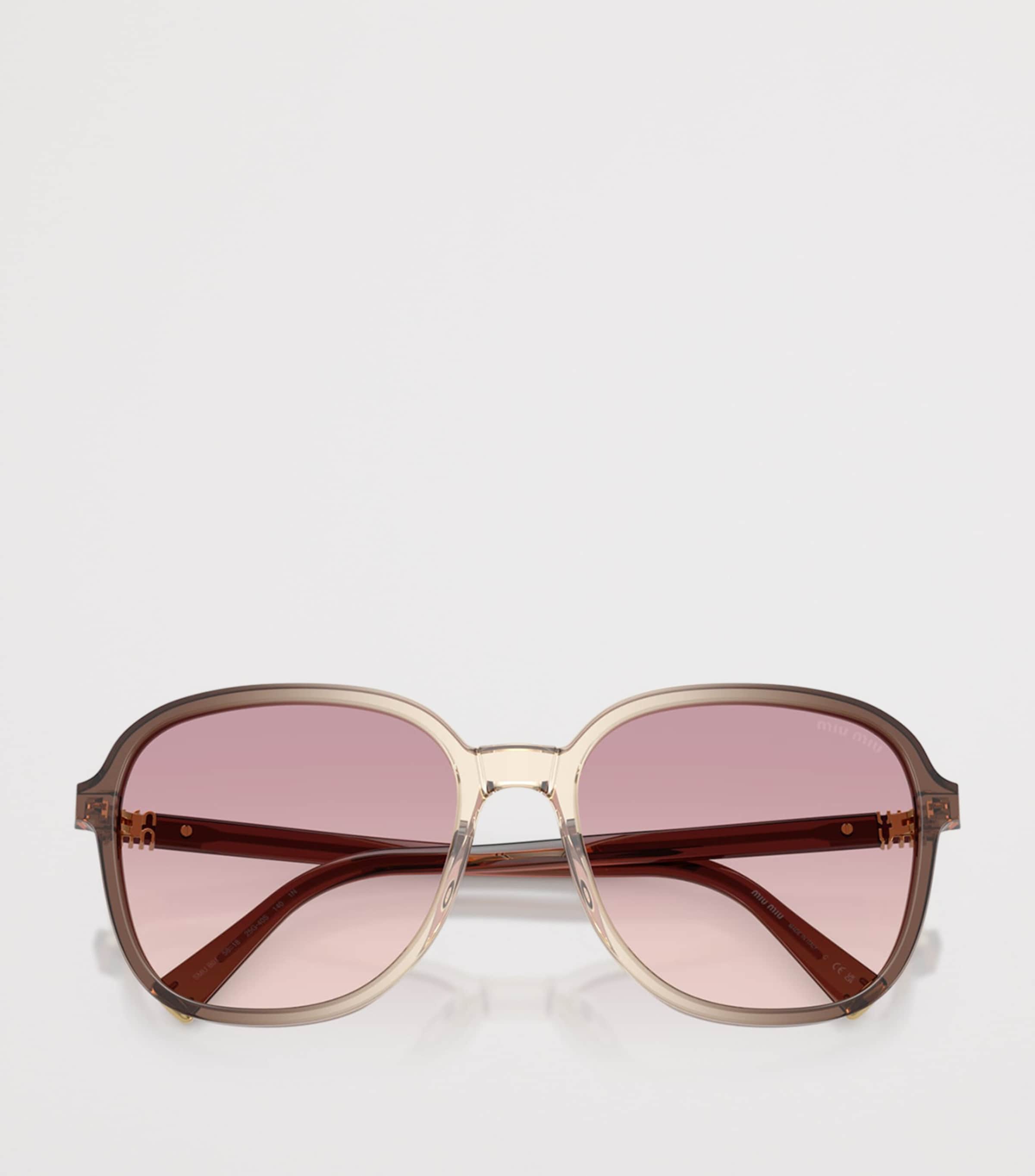 Acetate Oversized Sunglasses 25G40S Image 5