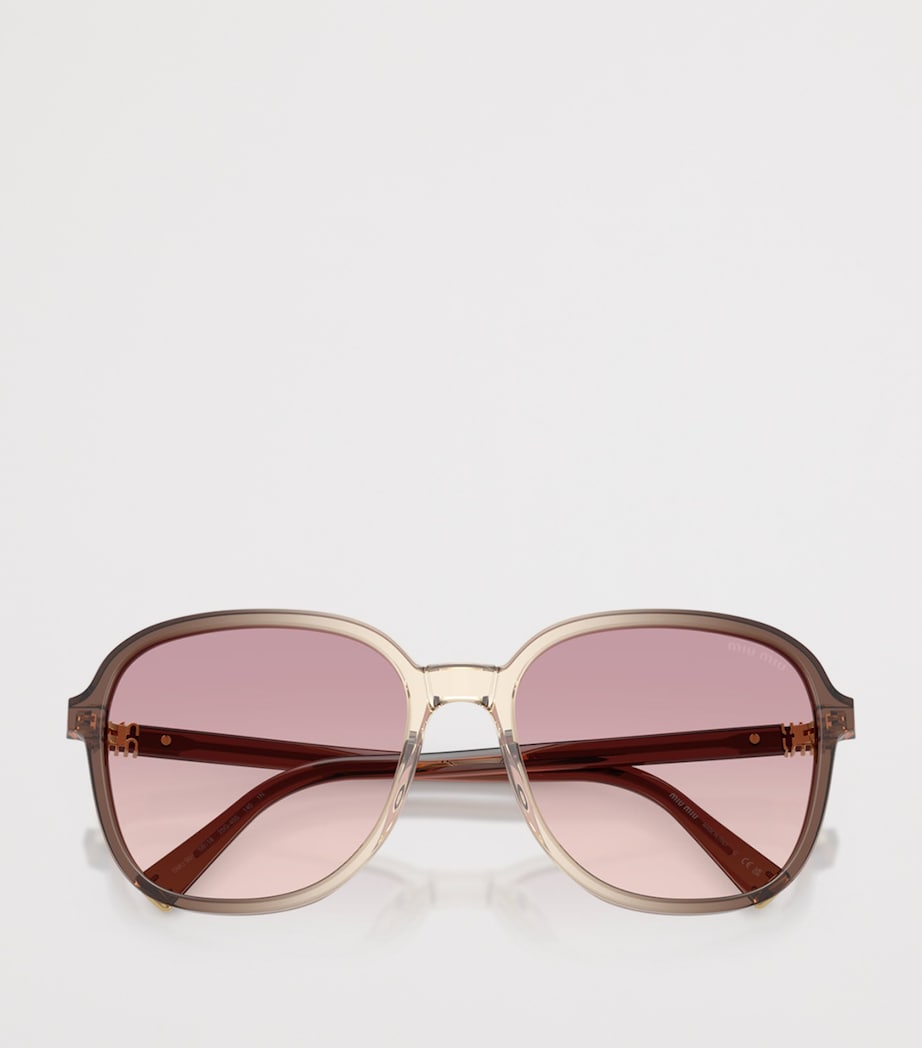 Acetate Oversized Sunglasses 25G40S Image 5
