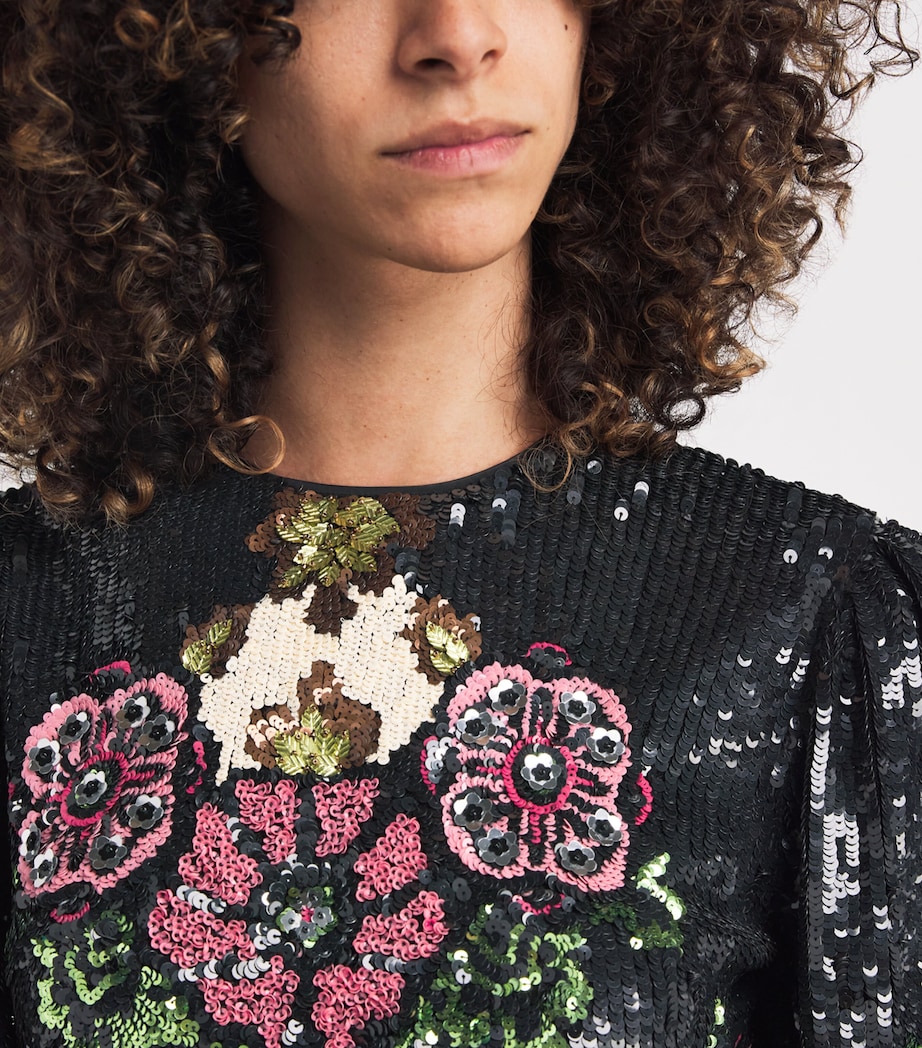 Sequinned Swing Maxi Dress RE01 BOUNTYPAILTTES Image 6