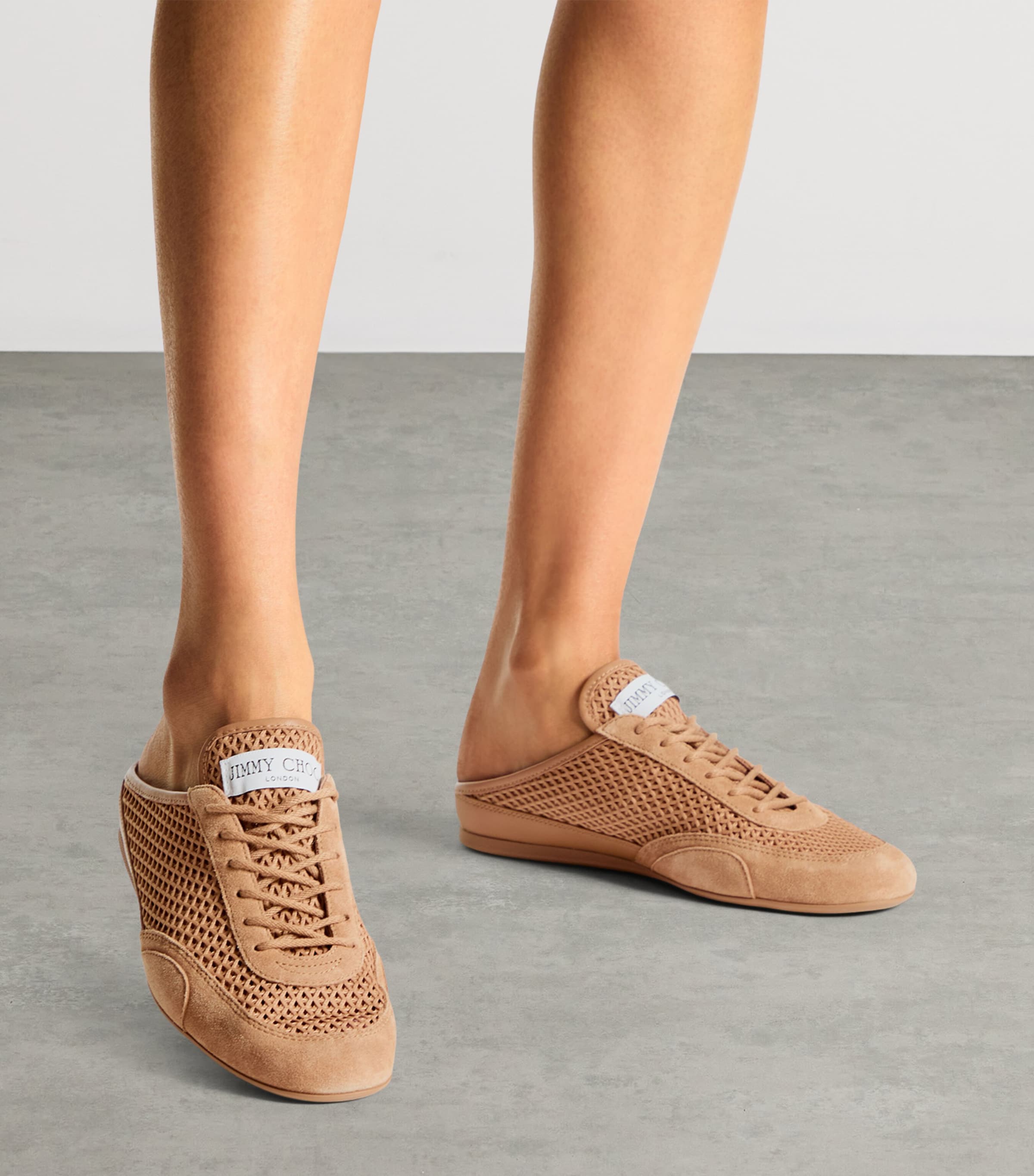 Jimmy Choo Sunny Mules V Toffee Mix Image 2