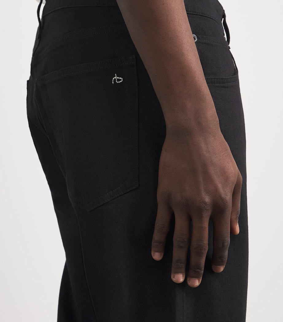 Fit 4 Straight Jeans BLACK Image 6